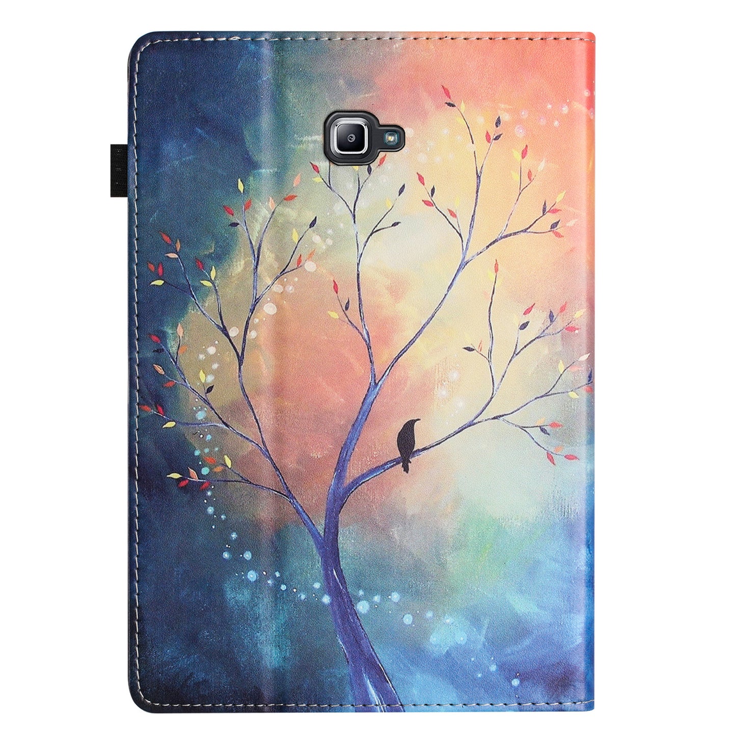 For Samsung Galaxy Tab A 10.1 (2016) T580 / T585 PU Leather Tablet Case Stand Shockproof Pattern Printing Cover
