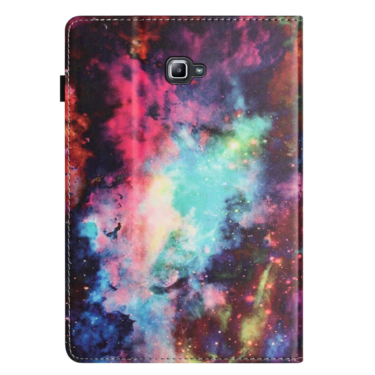 For Samsung Galaxy Tab A 10.1 (2016) T580 / T585 PU Leather Tablet Case Stand Shockproof Pattern Printing Cover