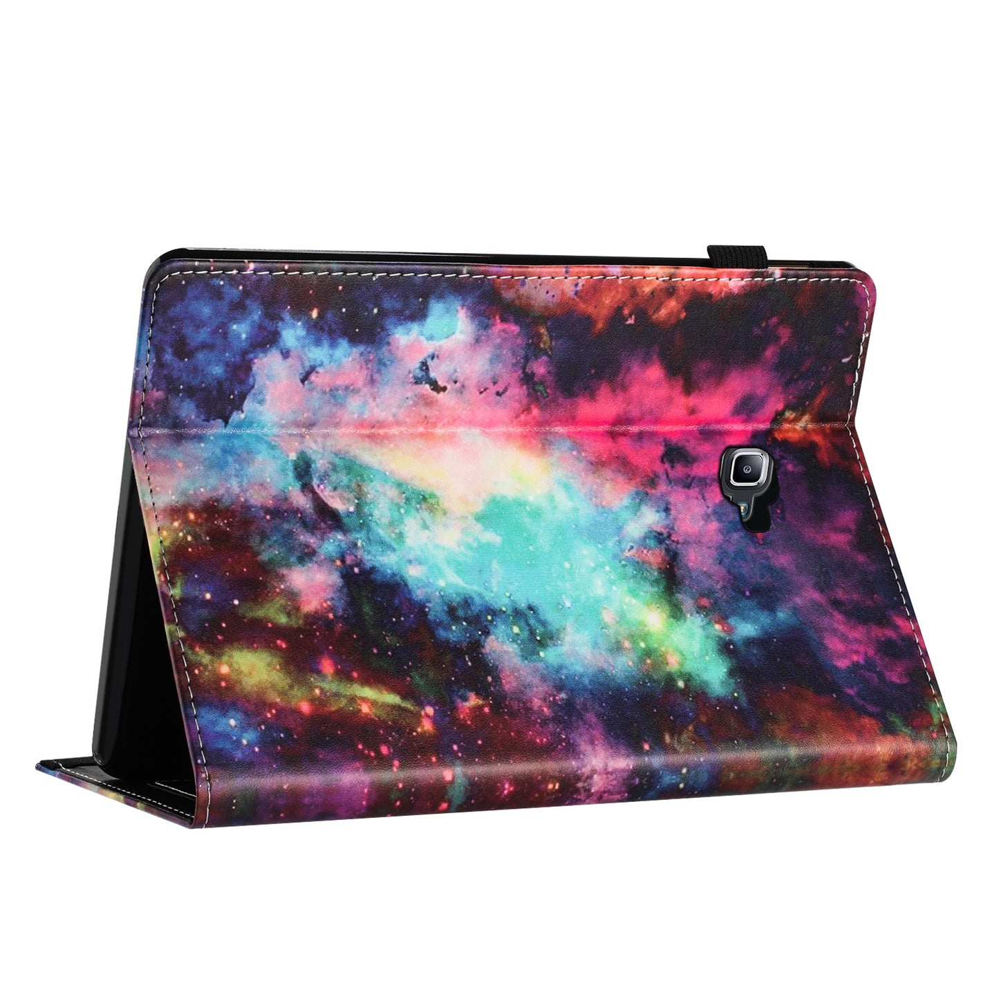 For Samsung Galaxy Tab A 10.1 (2016) T580 / T585 PU Leather Tablet Case Stand Shockproof Pattern Printing Cover