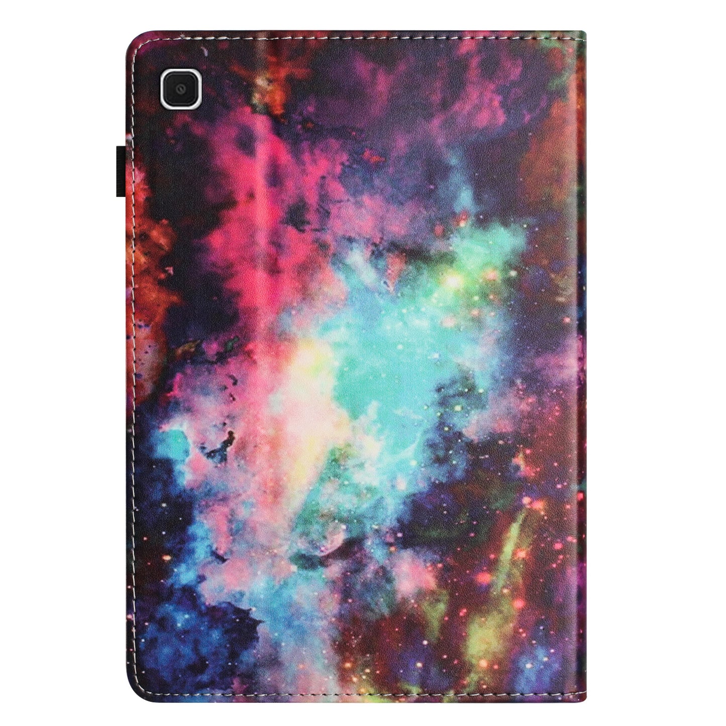 For Samsung Galaxy Tab S6 Lite P610 / P615 / S6 Lite (2022) PU Leather Tablet Case Anti-drop Pattern Printing Tablet Card Holder Stand