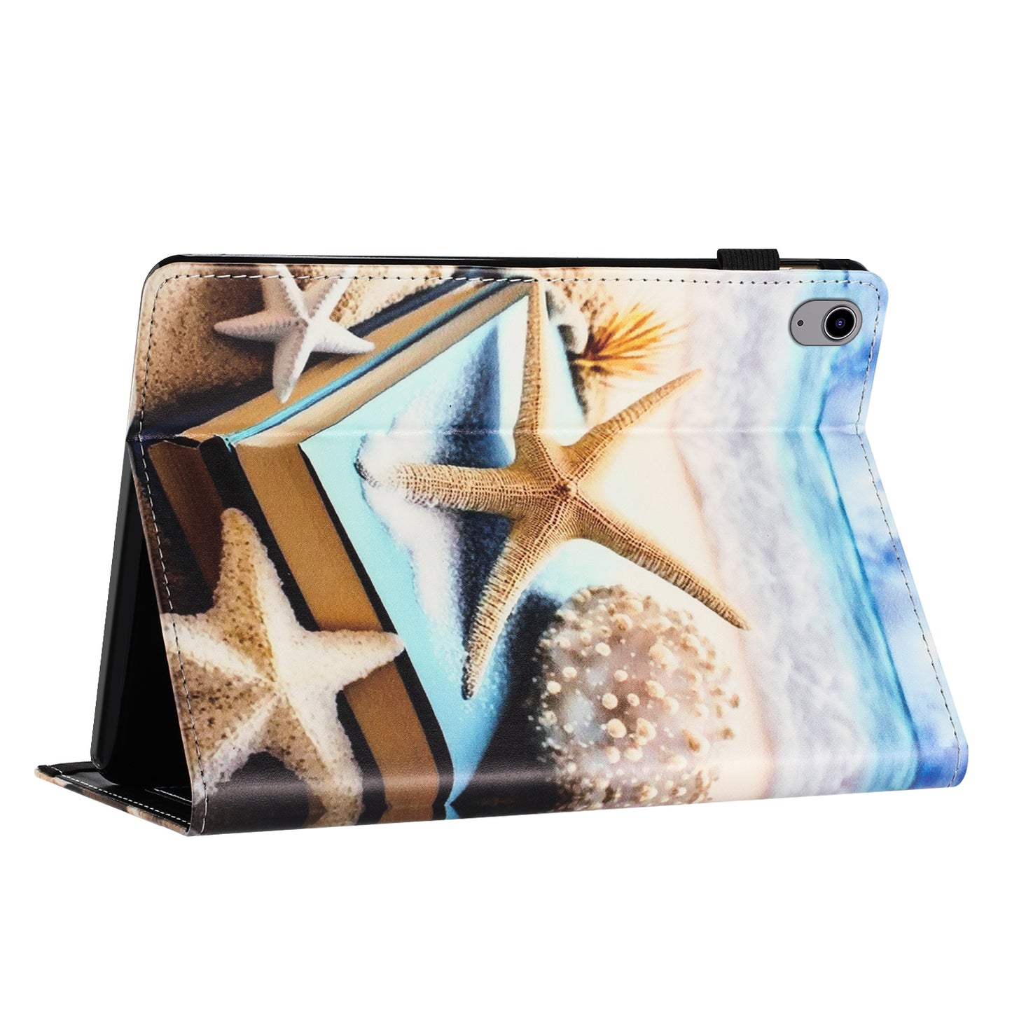 For iPad mini (2021) Drop-Proof PU Leather TPU Tablet Case Stand Pattern Printing Well-Protected Cover