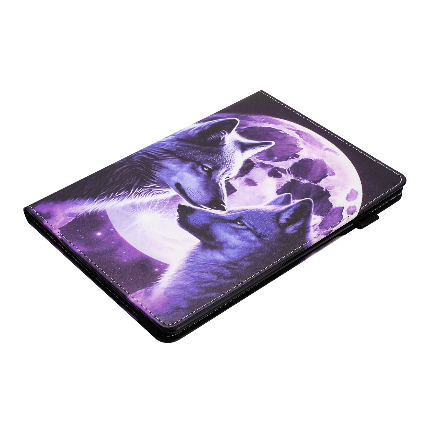 For iPad mini (2021) Drop-Proof PU Leather TPU Tablet Case Stand Pattern Printing Well-Protected Cover