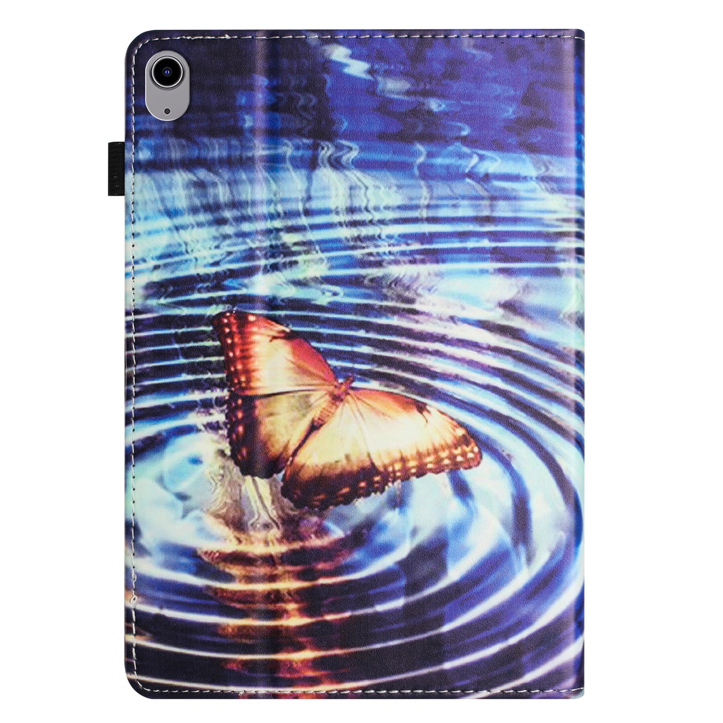 For iPad mini (2021) Drop-Proof PU Leather TPU Tablet Case Stand Pattern Printing Well-Protected Cover