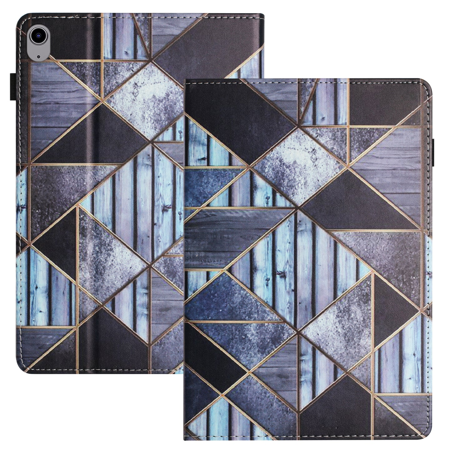 For iPad mini (2021) Drop-Proof PU Leather TPU Tablet Case Stand Pattern Printing Well-Protected Cover
