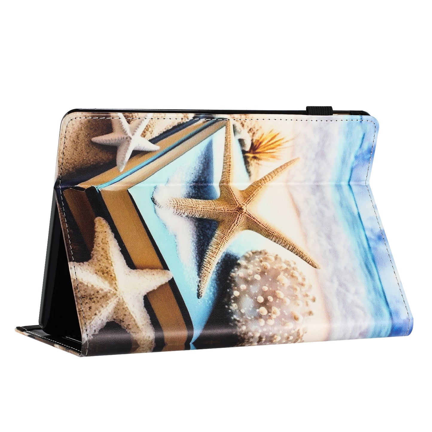 For Amazon Kindle Paperwhite 5 (2021) PU Leather Tablet Protective Case Pattern Printing Anti-drop Tablet Stand Shell