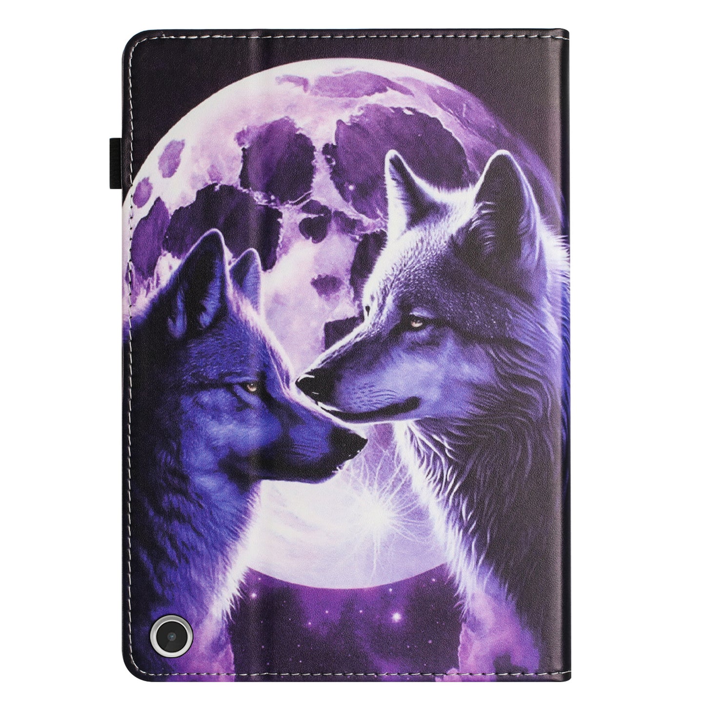 For Amazon Fire Max 11 Full Protection PU Leather Tablet Case Pattern Printing Stand Tablet Protector