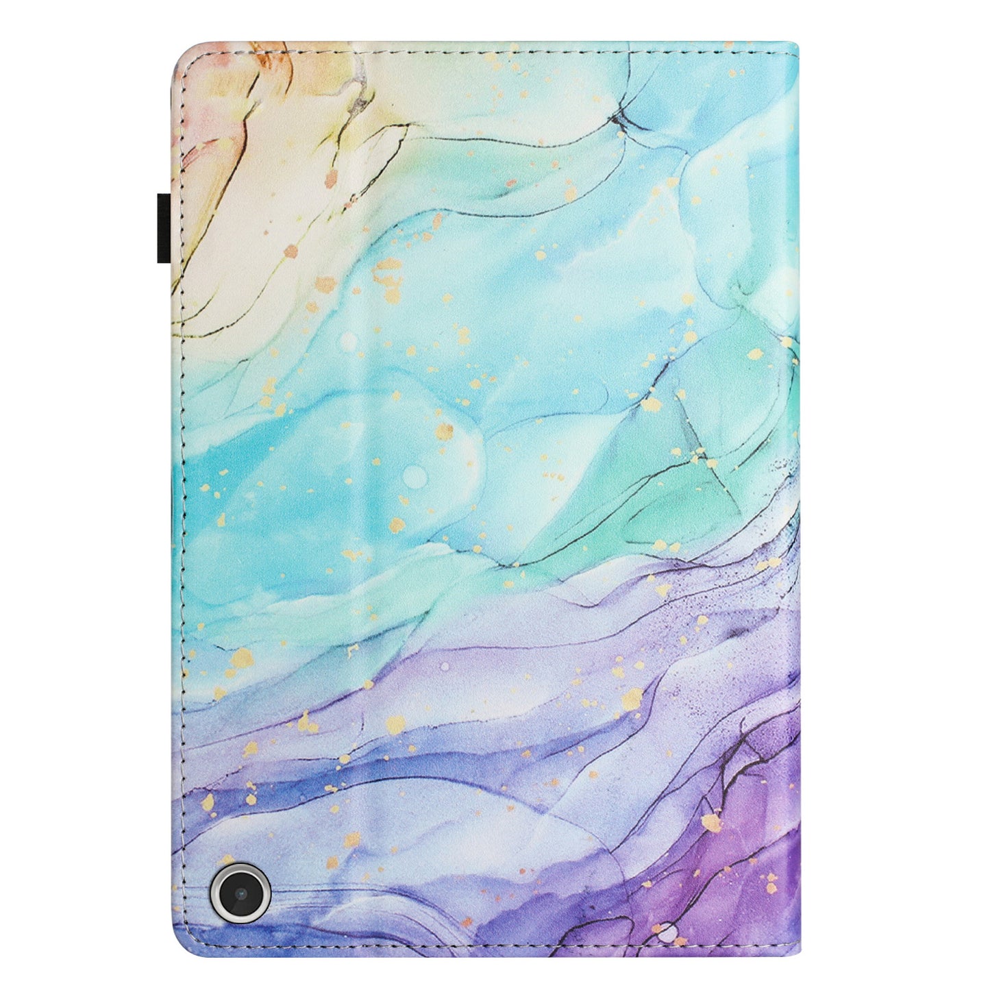 For Amazon Fire Max 11 Full Protection PU Leather Tablet Case Pattern Printing Stand Tablet Protector