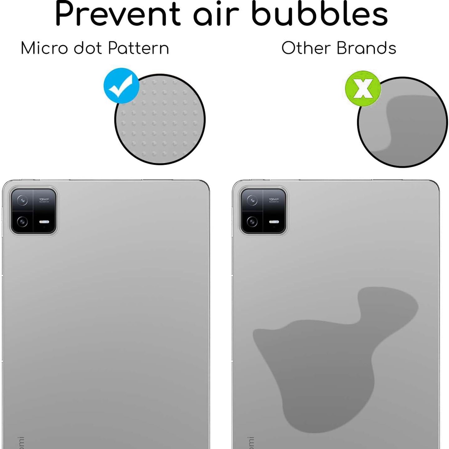 For Xiaomi Pad 6 Pro / Pad 6 Clear TPU Cover HD Transparent Tablet Case Drop Protection Shell