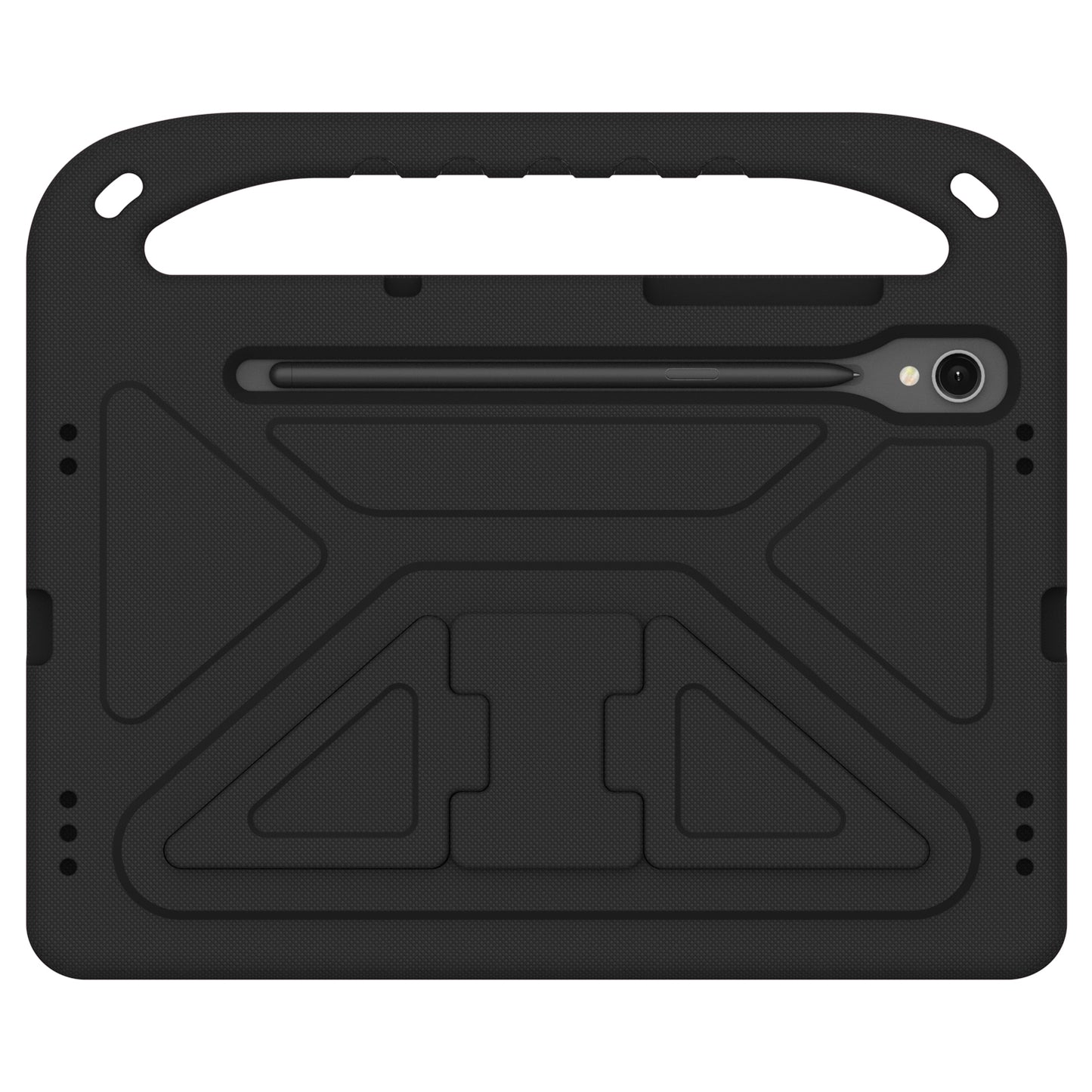 Handle EVA Case for Samsung Galaxy Tab S7 / S8 / S9 , Shockproof Kickstand Tablet Cover