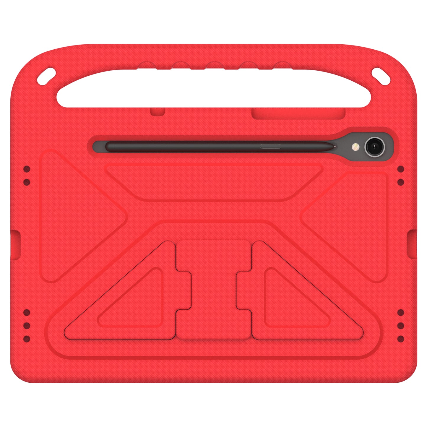 Handle EVA Case for Samsung Galaxy Tab S7 / S8 / S9 , Shockproof Kickstand Tablet Cover