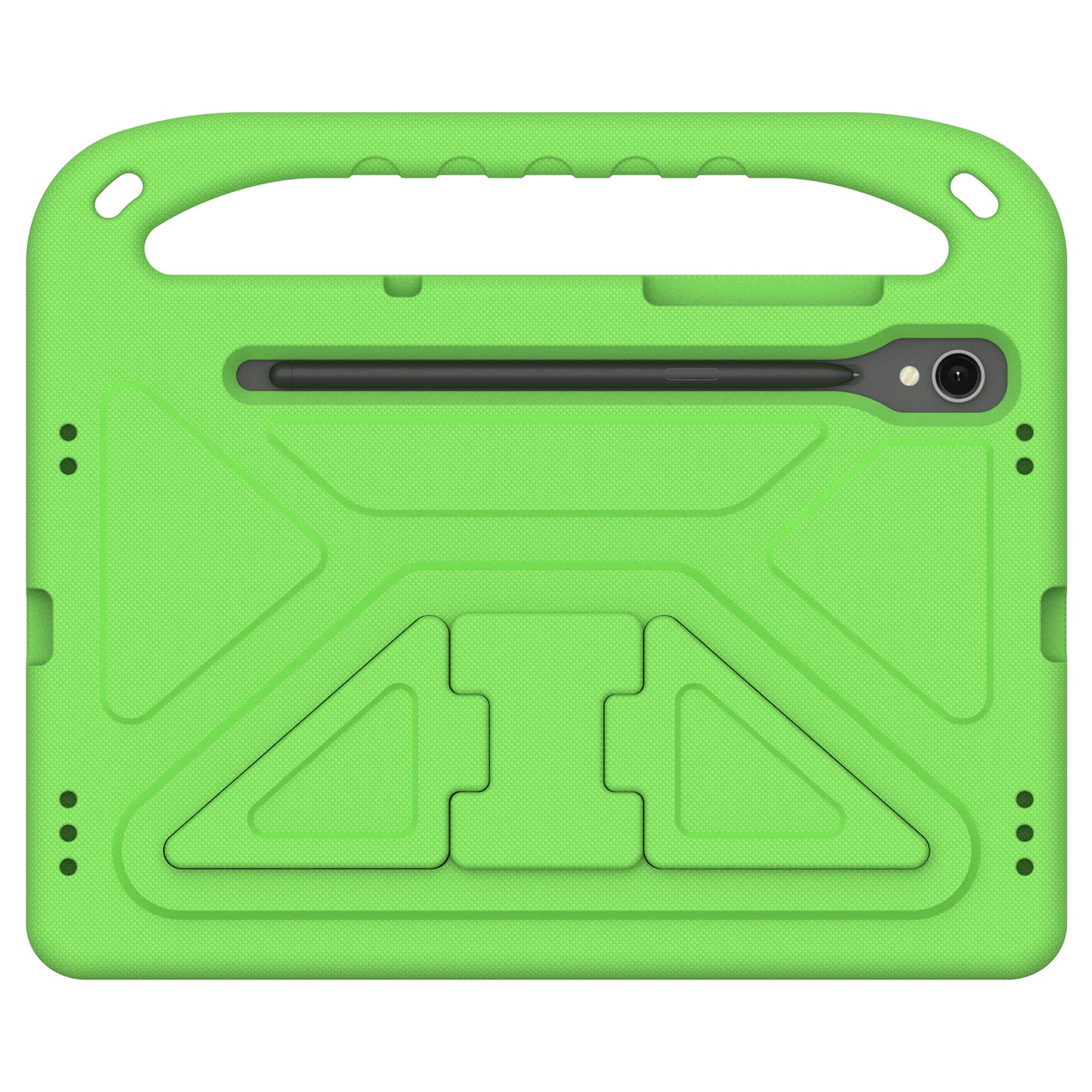 Handle EVA Case for Samsung Galaxy Tab S7 / S8 / S9 , Shockproof Kickstand Tablet Cover