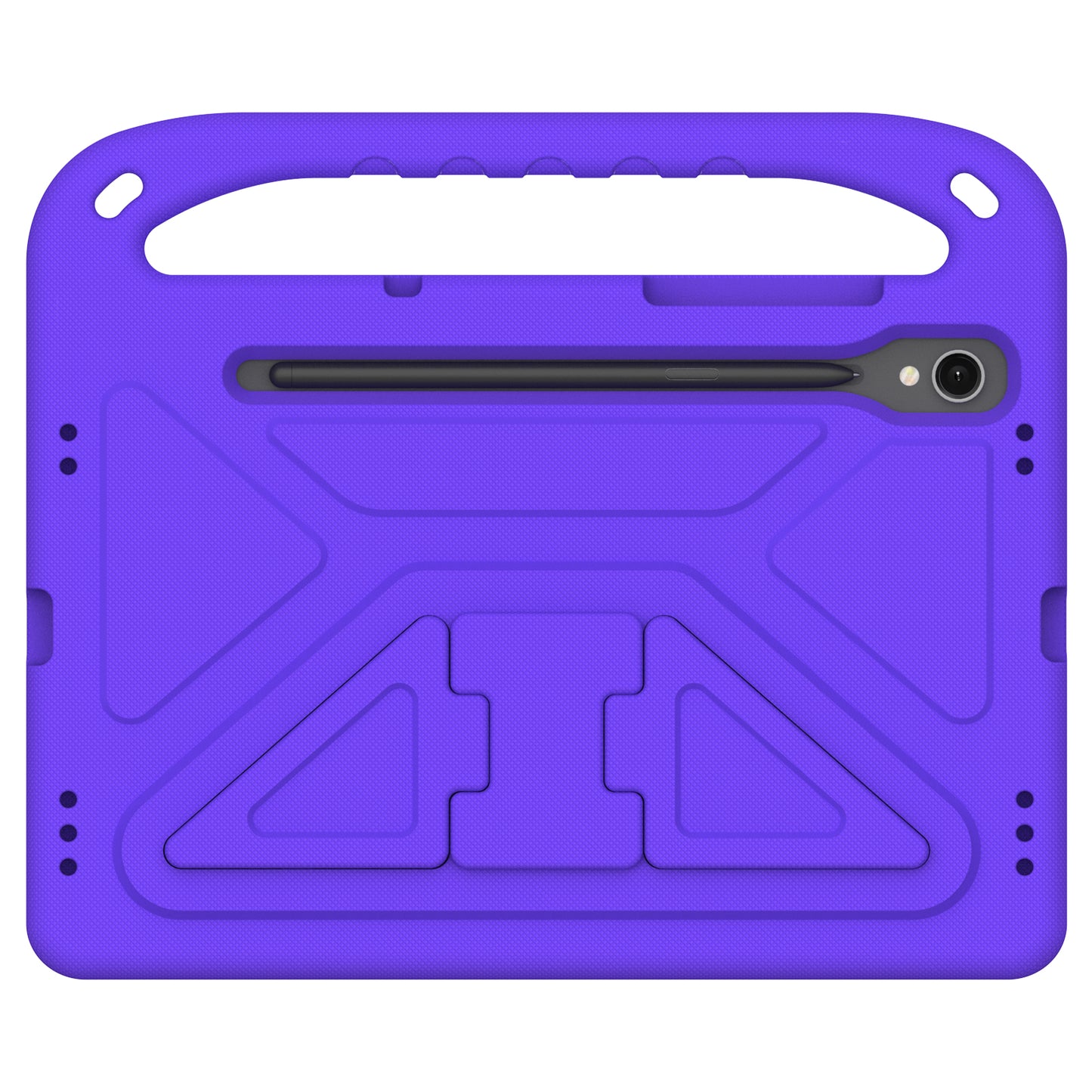 Handle EVA Case for Samsung Galaxy Tab S7 / S8 / S9 , Shockproof Kickstand Tablet Cover