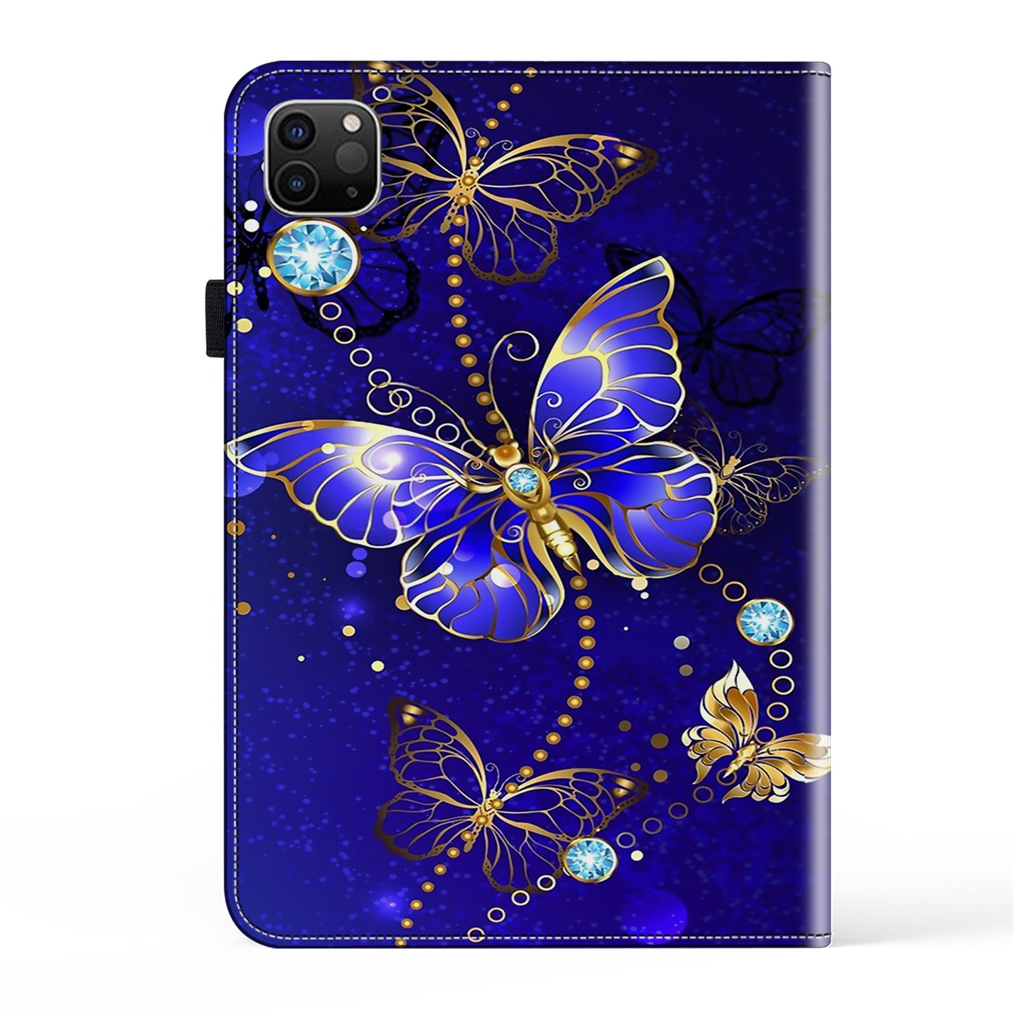 For iPad Pro 11 (2020) / (2021) / (2022) / iPad Air (2020) / (2022) PU Leather Flip Cover Pattern Printing Tablet Case with Stand