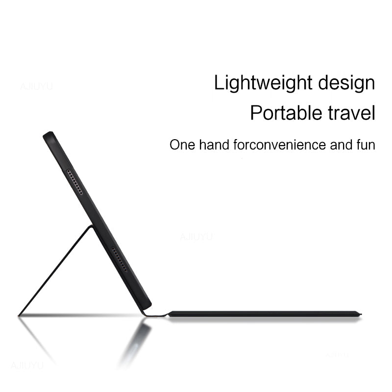 For Samsung Galaxy Tab S6 Stand Function Leather Tablet Cover Case with Backlight Bluetooth Keyboard