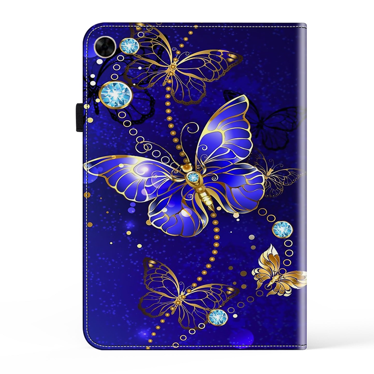 For Xiaomi Redmi Pad Pattern Printing PU Leather Tablet Case Shockproof Tablet Cover Stand Card Slot