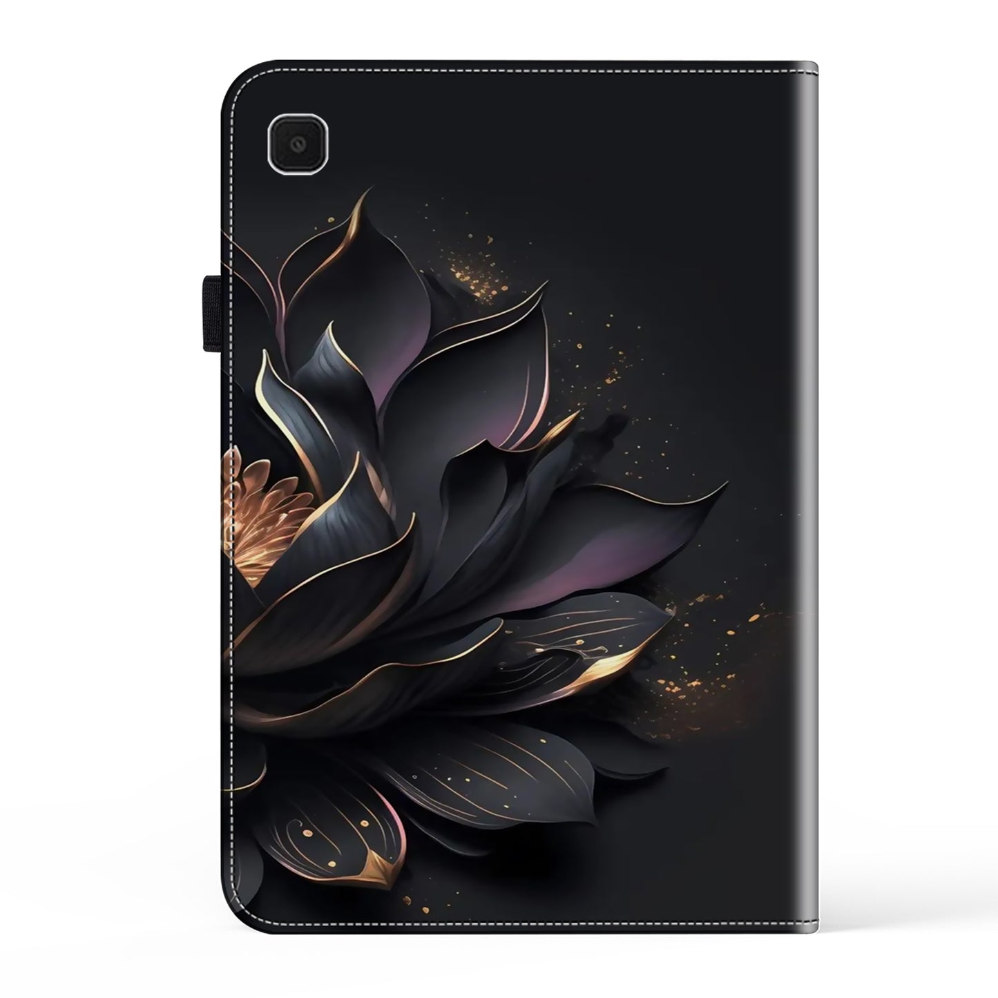 For Samsung Galaxy Tab A7 Lite 8.7-inch Pattern Printing Tablet Stand Case Drop-proof PU Leather TPU Cover Card Holder