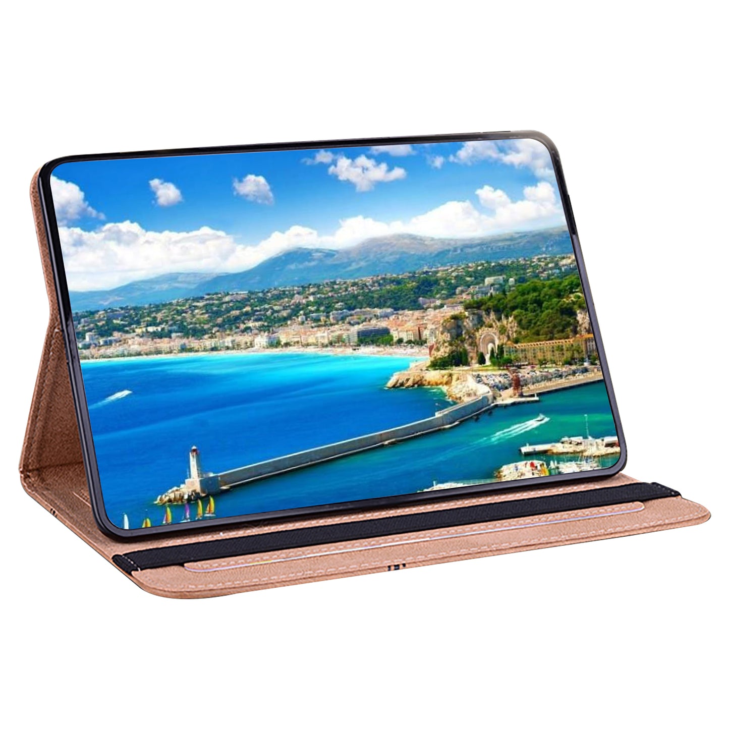 For Samsung Galaxy Tab S9+ / S9 FE+ All-inclusive Protection PU Leather TPU Tablet Stand Case Pattern Printing Cover
