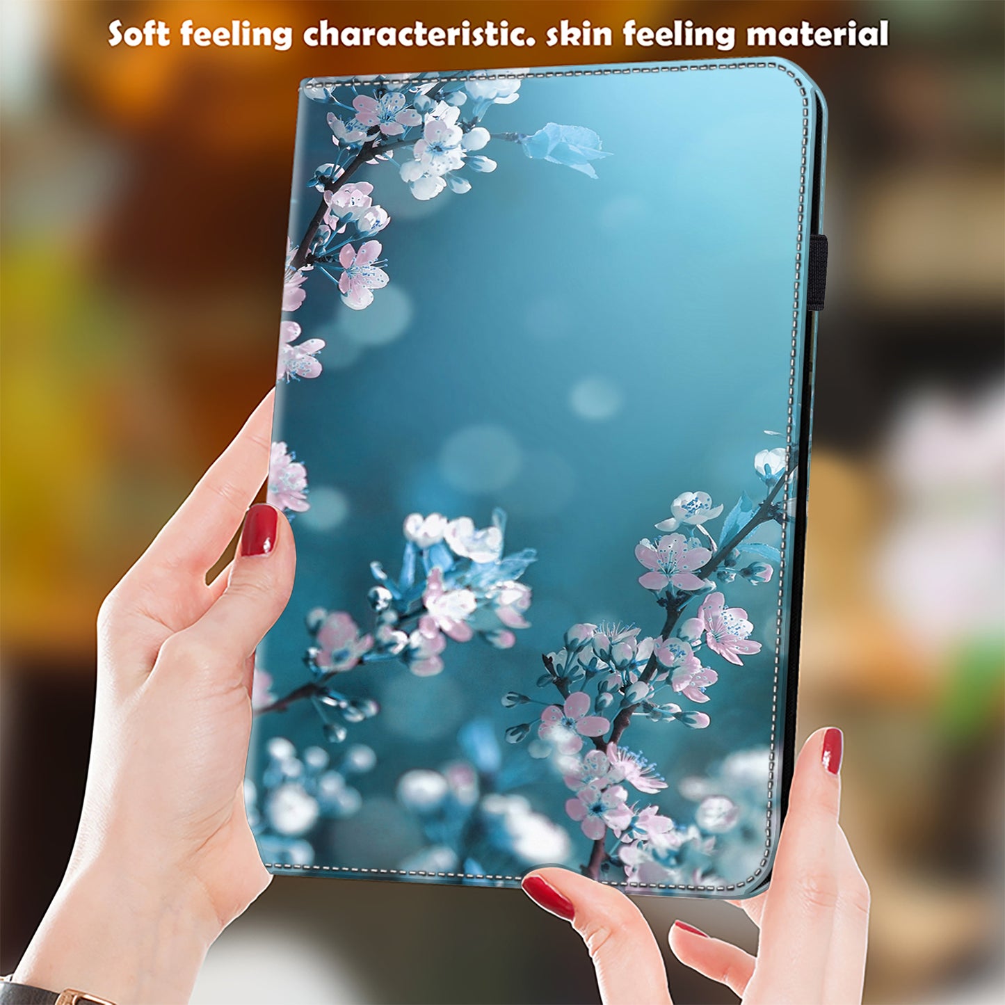 For Samsung Galaxy Tab S9+ / S9 FE+ All-inclusive Protection PU Leather TPU Tablet Stand Case Pattern Printing Cover