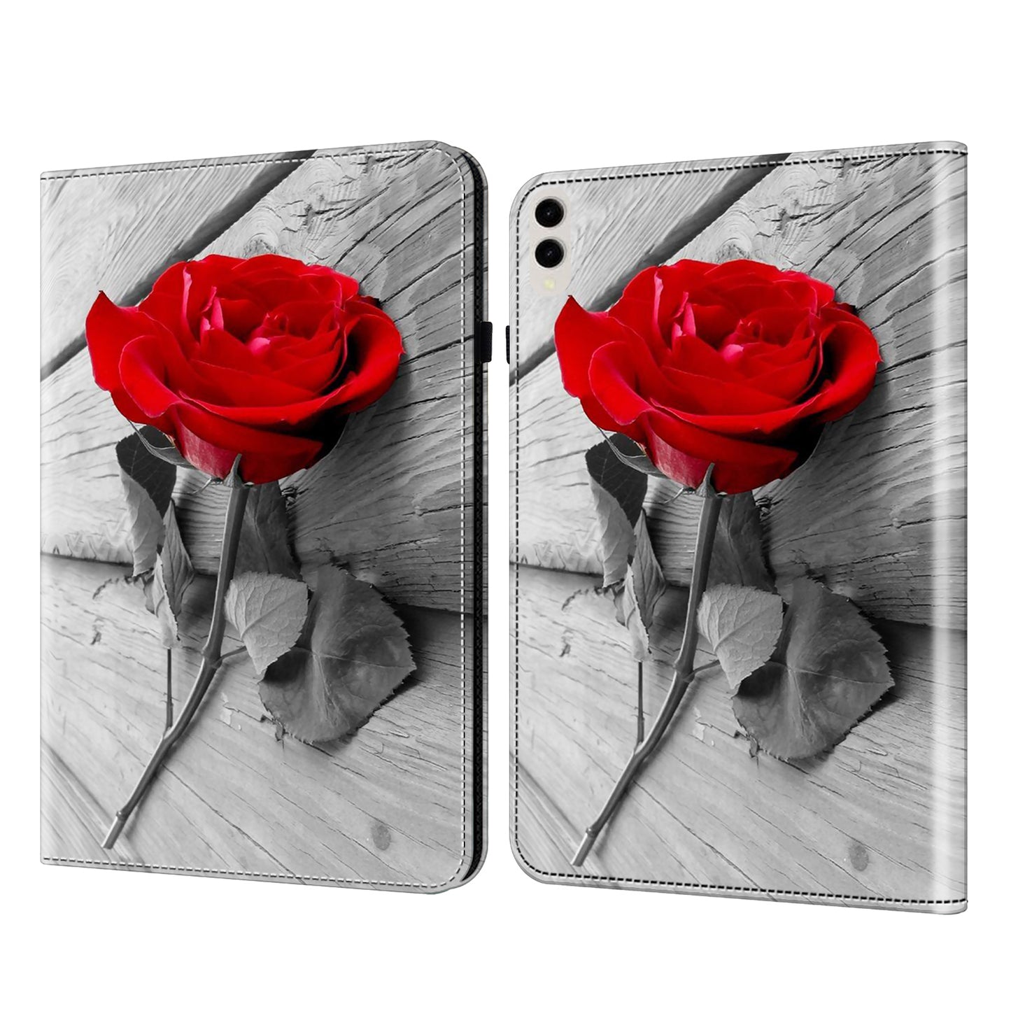 For Samsung Galaxy Tab S9+ / S9 FE+ All-inclusive Protection PU Leather TPU Tablet Stand Case Pattern Printing Cover