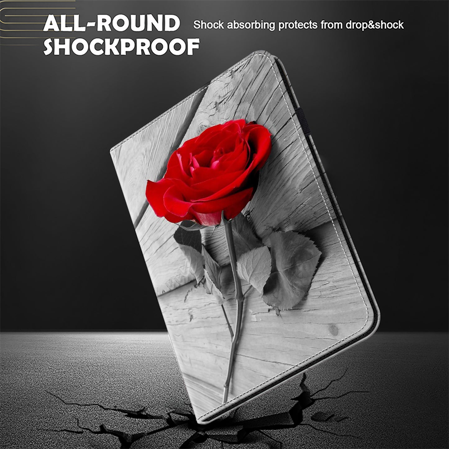 For Samsung Galaxy Tab S9+ / S9 FE+ All-inclusive Protection PU Leather TPU Tablet Stand Case Pattern Printing Cover