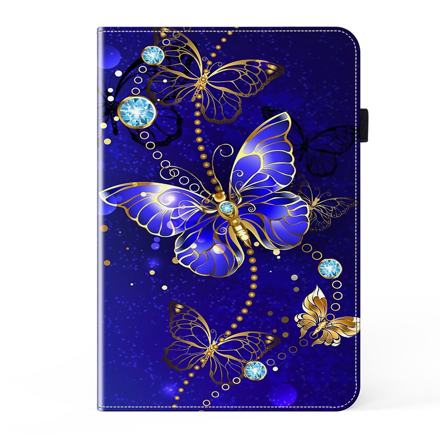 For Samsung Galaxy Tab S9+ / S9 FE+ All-inclusive Protection PU Leather TPU Tablet Stand Case Pattern Printing Cover