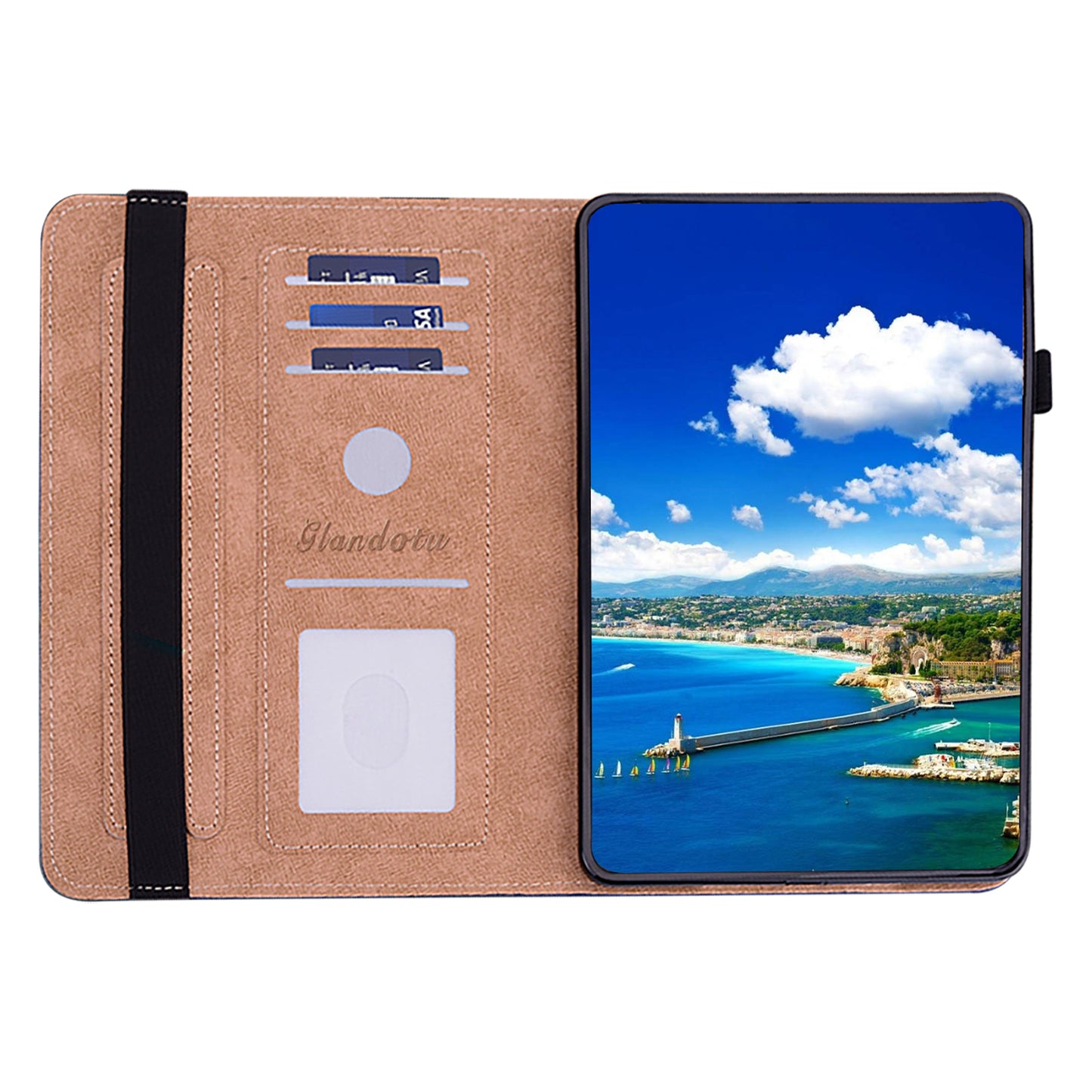 For Samsung Galaxy Tab S9+ / S9 FE+ All-inclusive Protection PU Leather TPU Tablet Stand Case Pattern Printing Cover