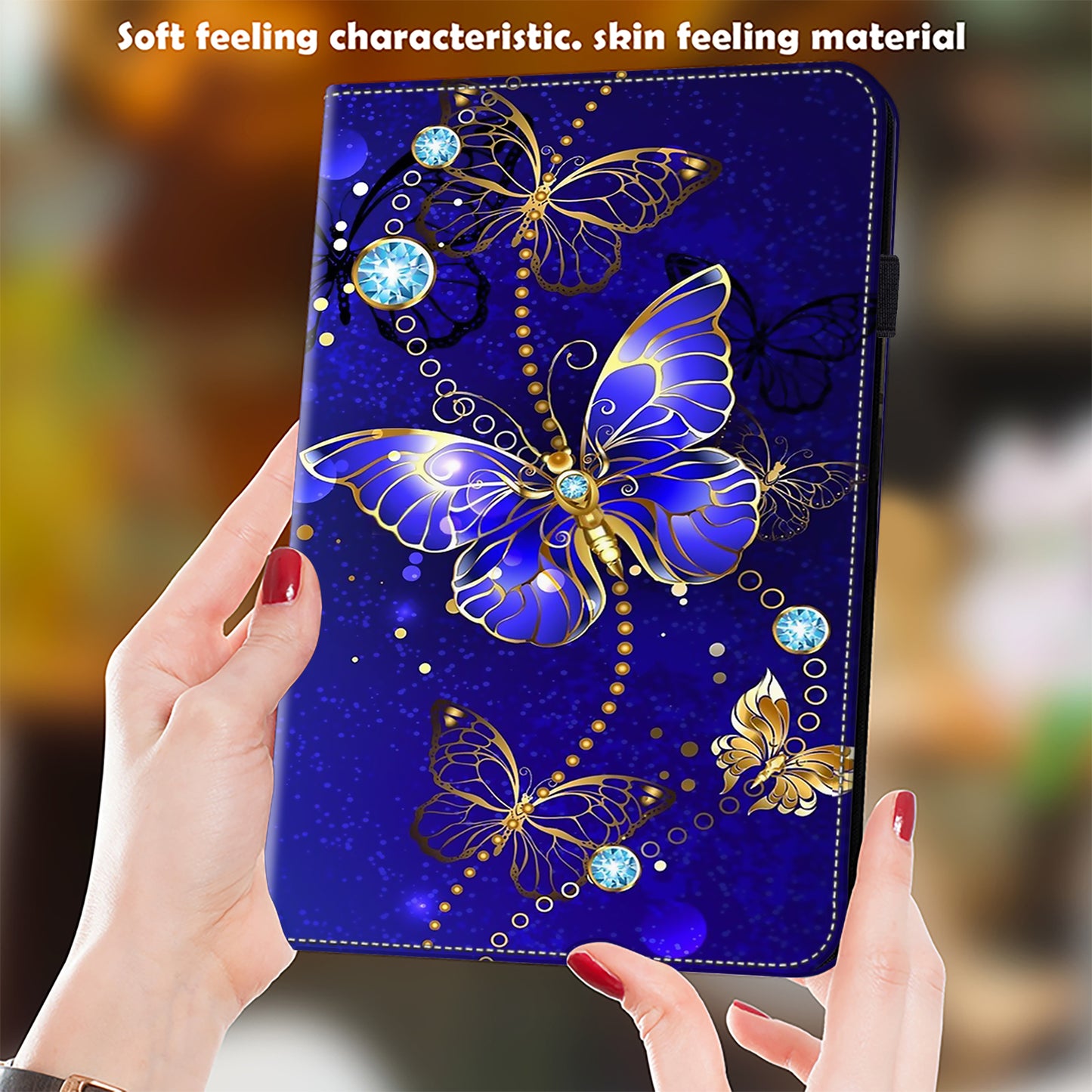 For Samsung Galaxy Tab S9+ / S9 FE+ All-inclusive Protection PU Leather TPU Tablet Stand Case Pattern Printing Cover