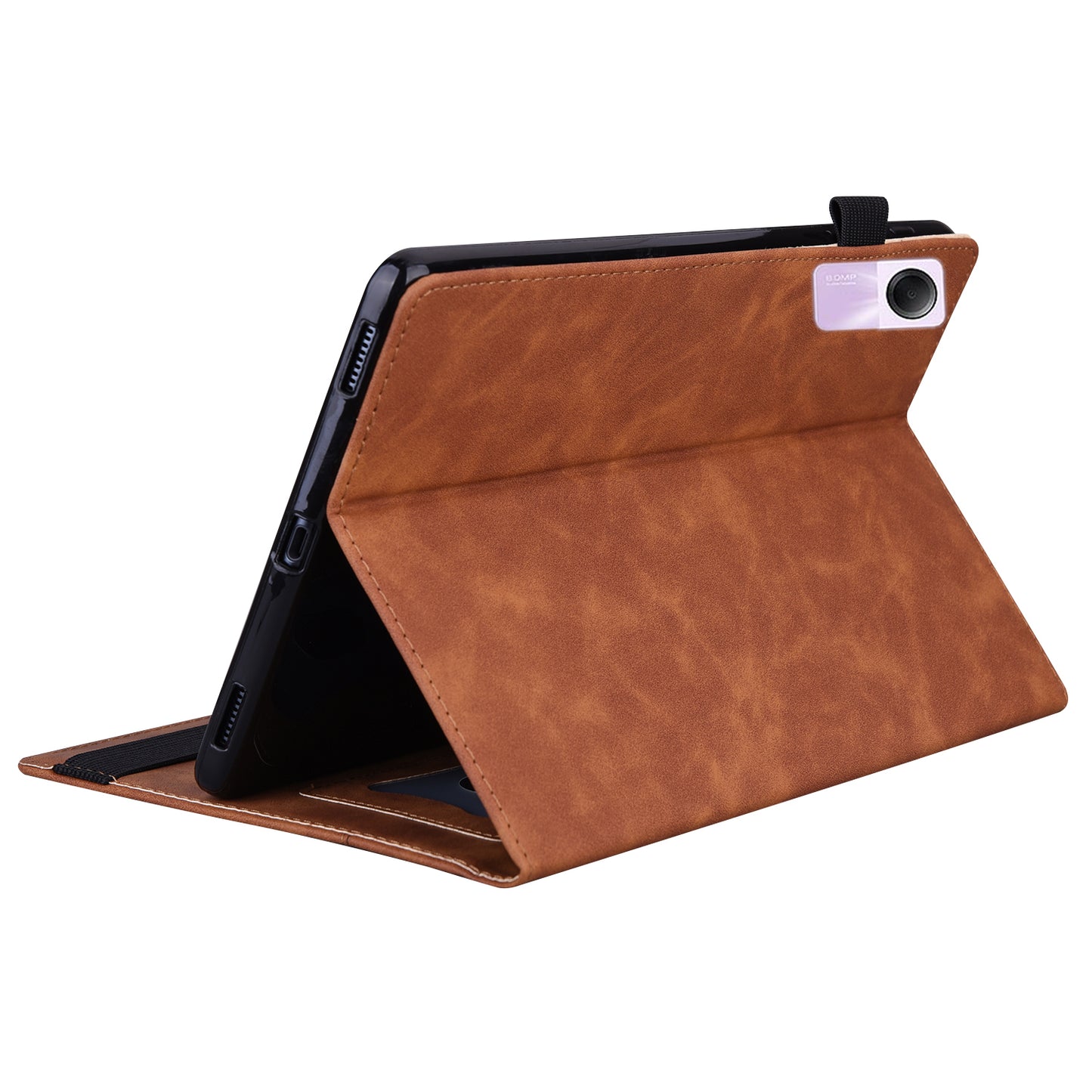 For Xiaomi Redmi Pad SE PU Leather Tablet Case Full Protection Tablet Cover with Wallet Stand