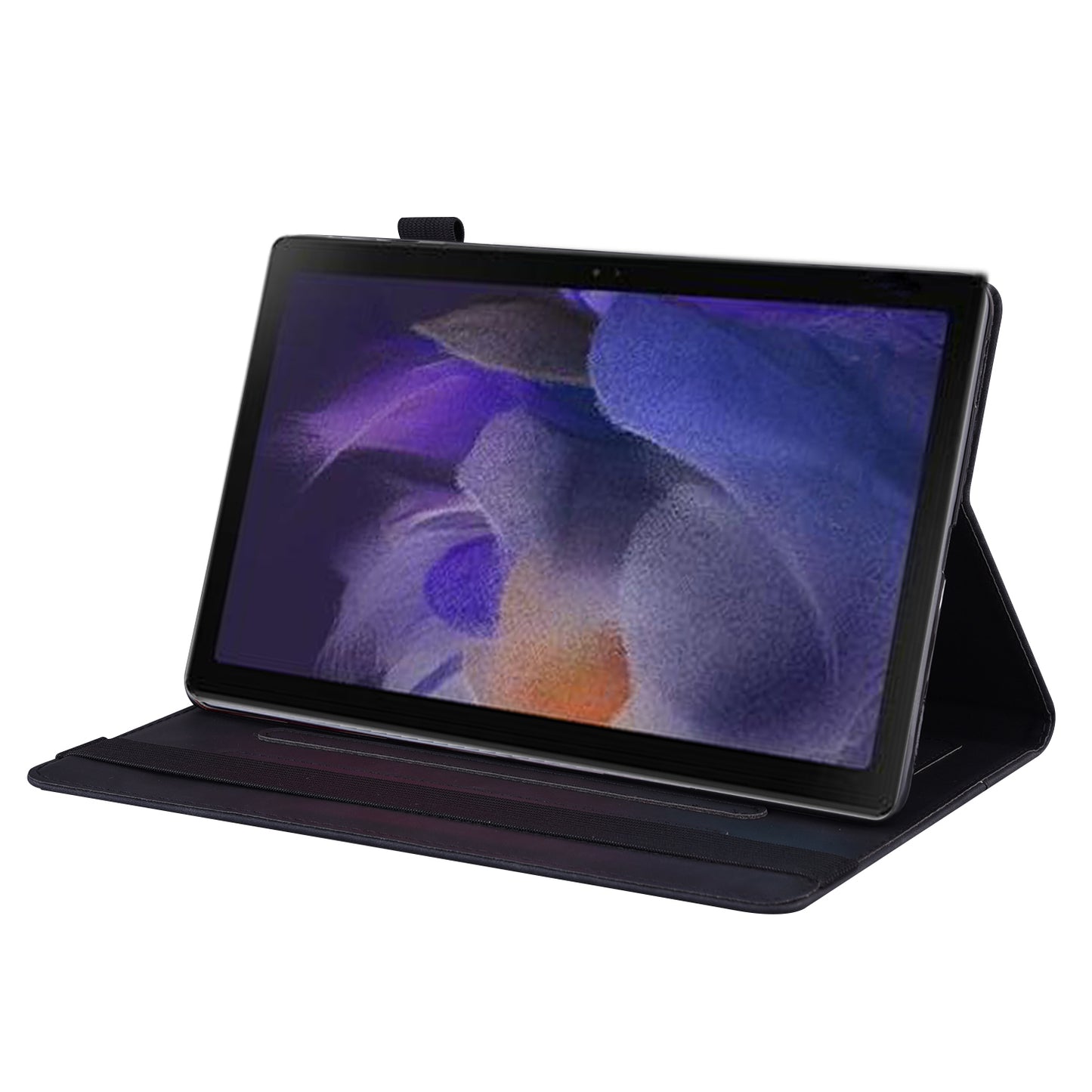 For Samsung Galaxy Tab A9 Tablet Wallet Case PU Leather Anti-drop Stand Tablet Cover