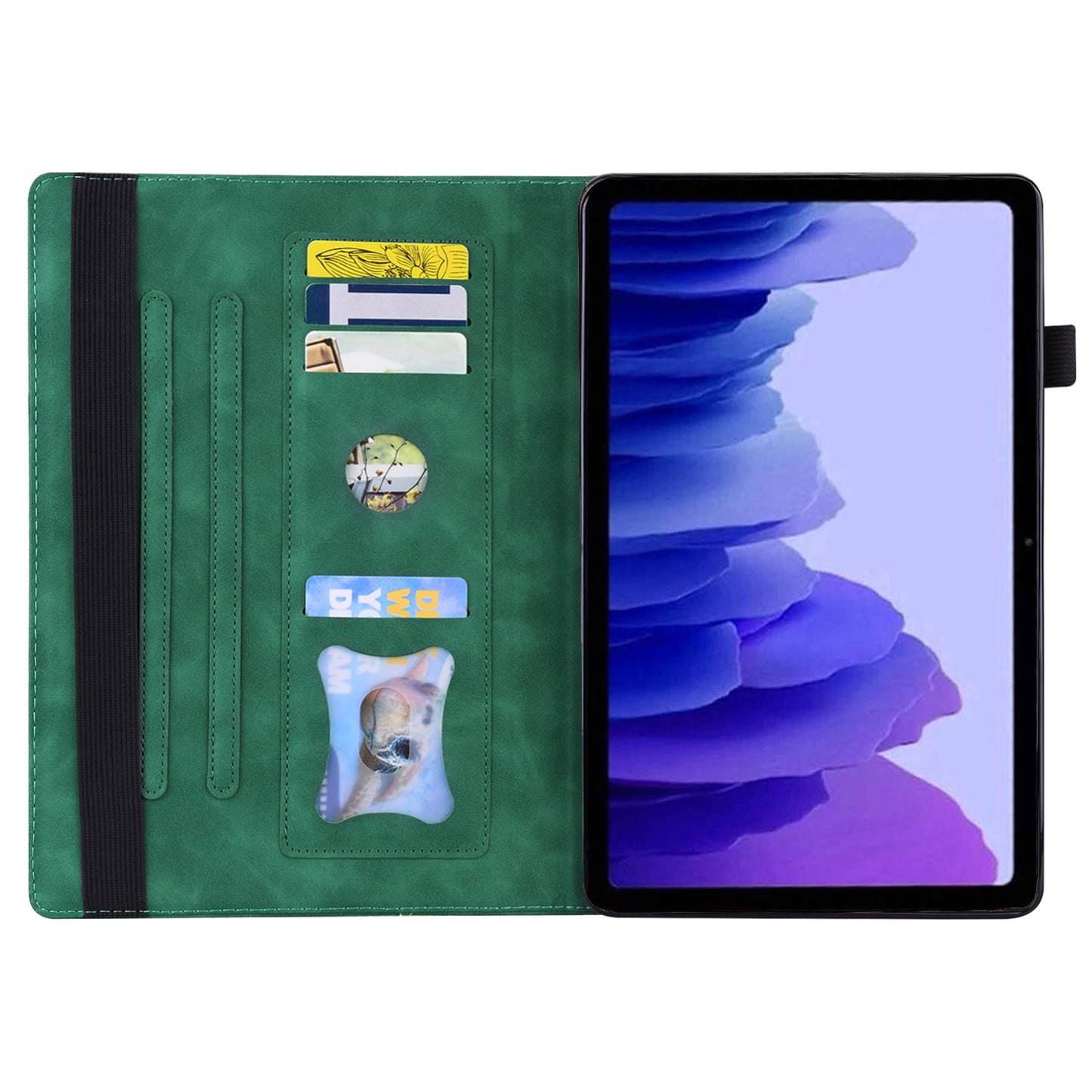 For Lenovo Tab P12 PU Leather Tablet Case Wallet Stand Full Protection Tablet Cover