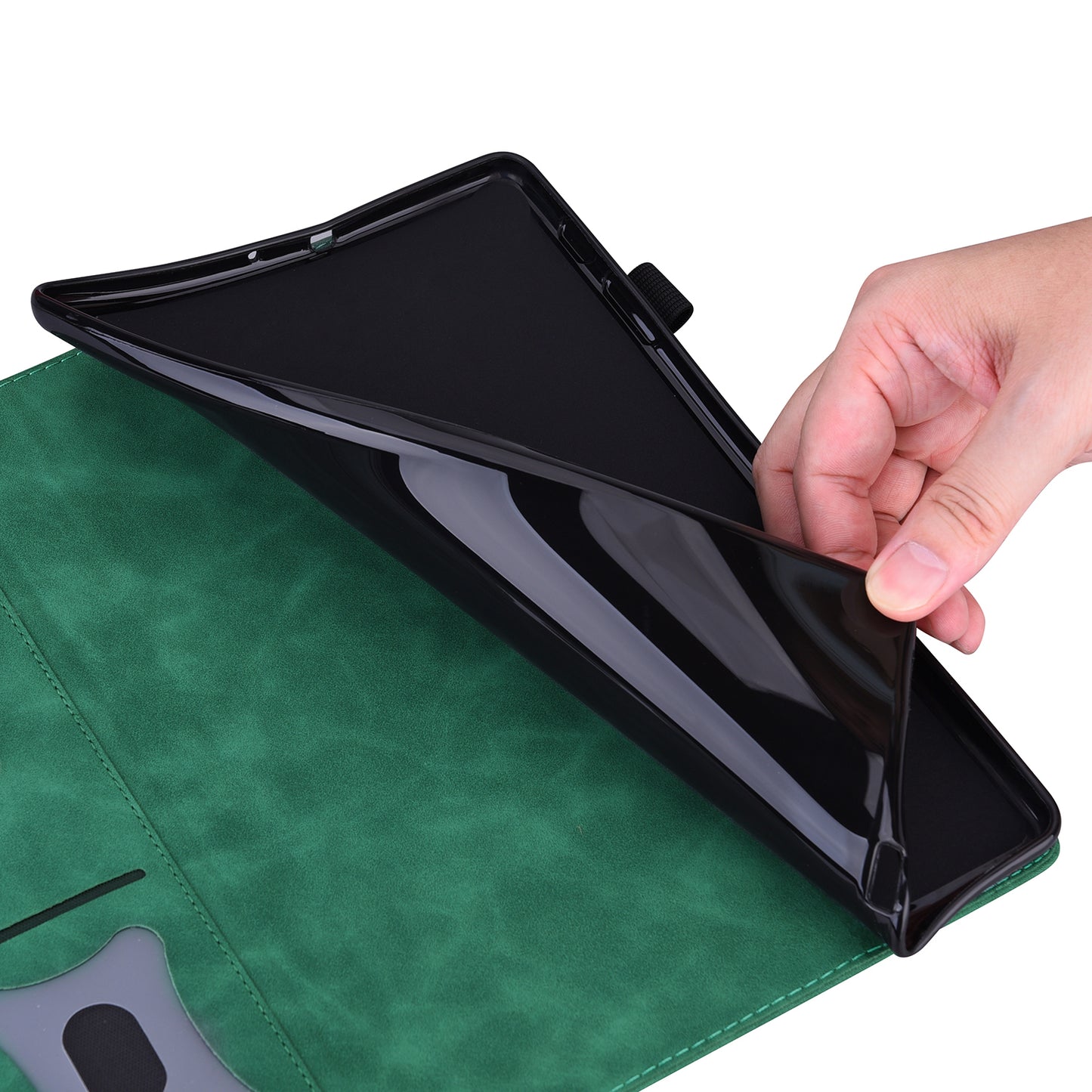 For Lenovo Tab P12 PU Leather Tablet Case Wallet Stand Full Protection Tablet Cover