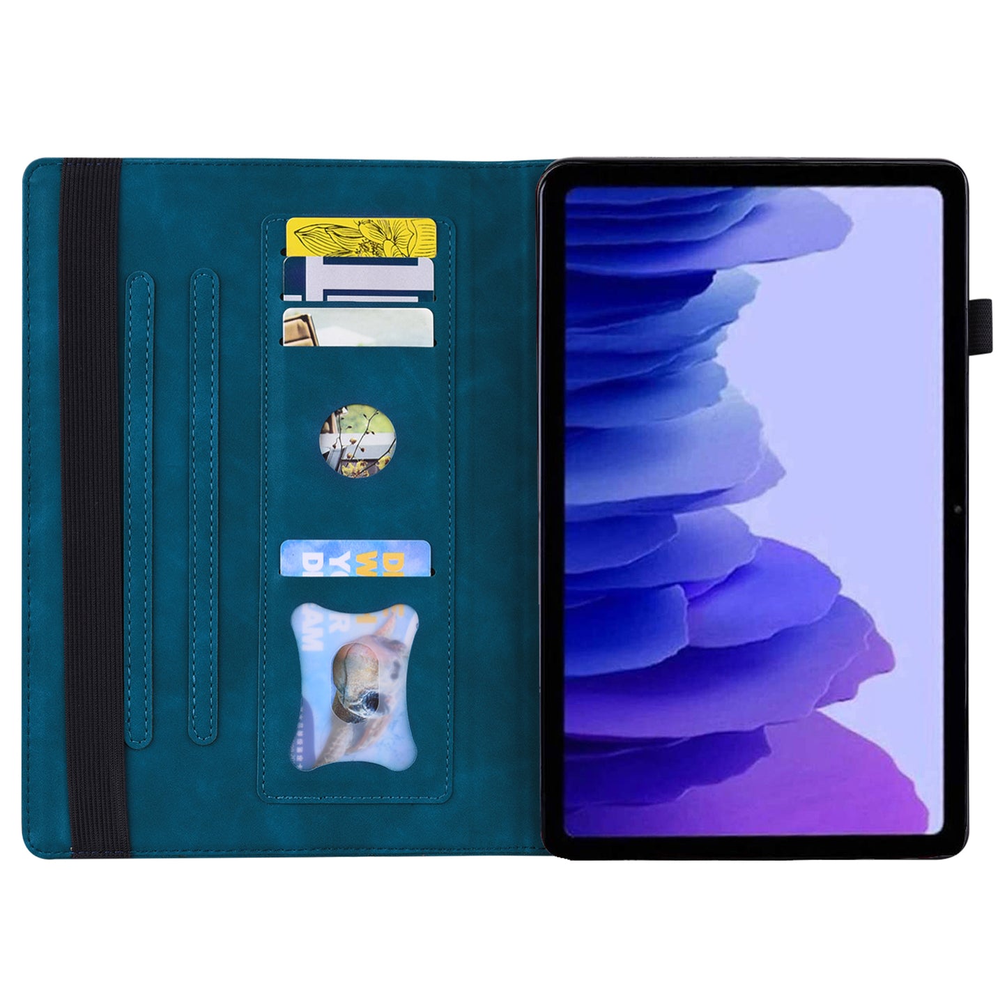 For Lenovo Tab P12 PU Leather Tablet Case Wallet Stand Full Protection Tablet Cover