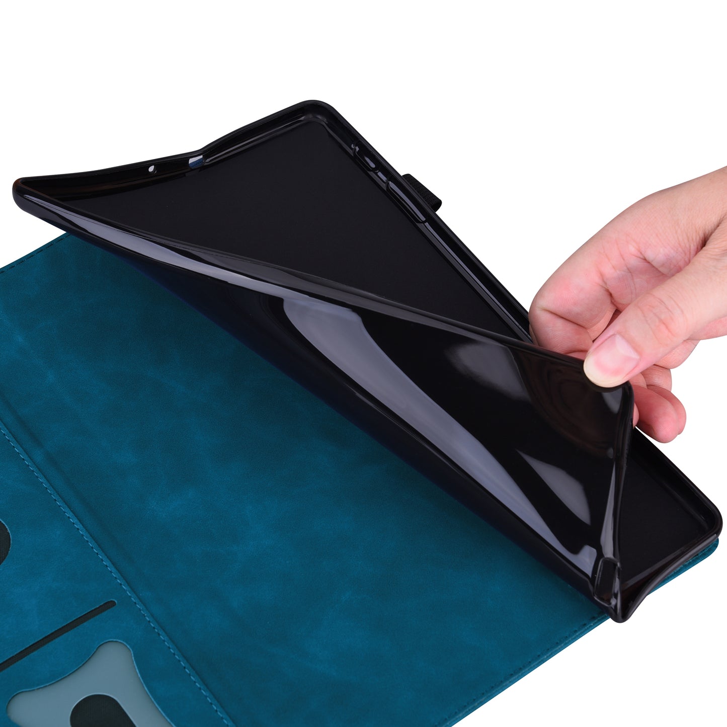 For Lenovo Tab P12 PU Leather Tablet Case Wallet Stand Full Protection Tablet Cover