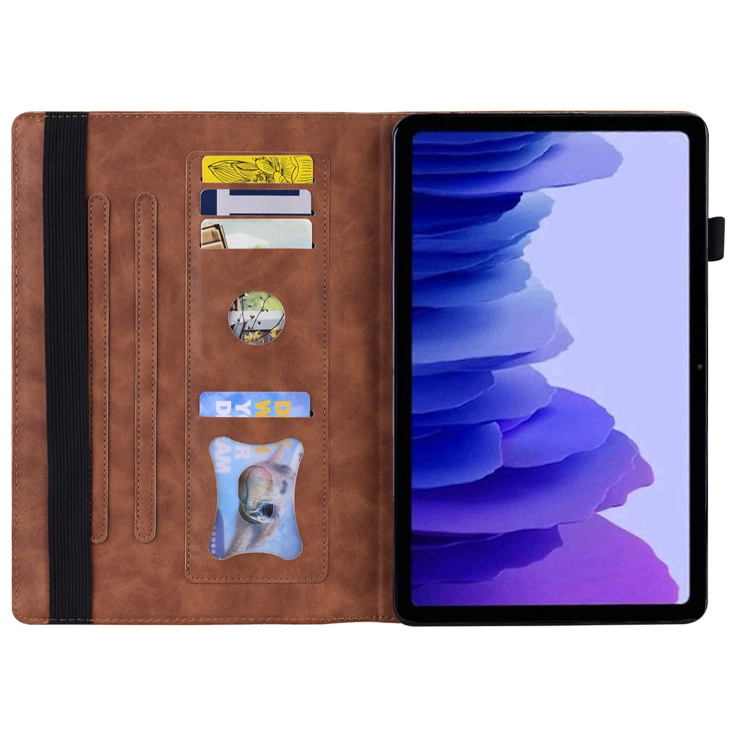 For Lenovo Tab P12 PU Leather Tablet Case Wallet Stand Full Protection Tablet Cover