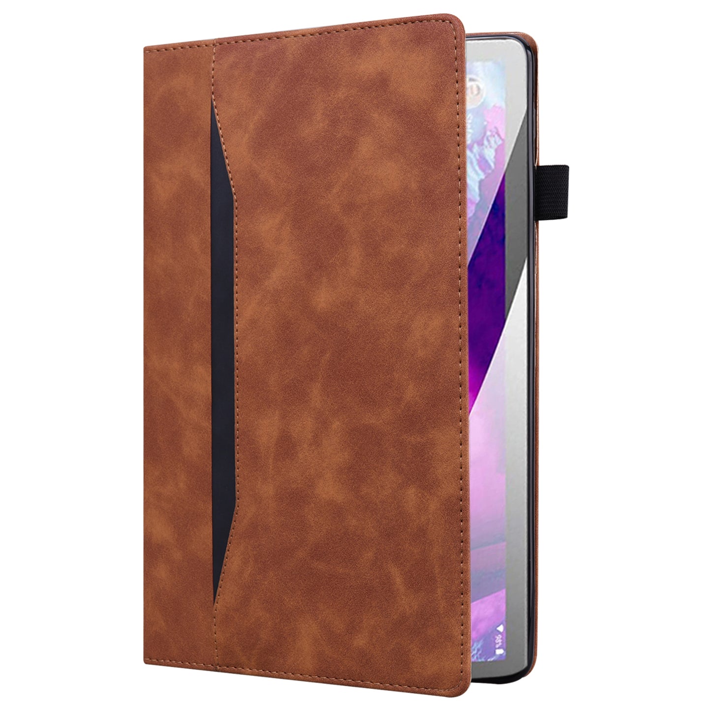 For Lenovo Tab P12 PU Leather Tablet Case Wallet Stand Full Protection Tablet Cover