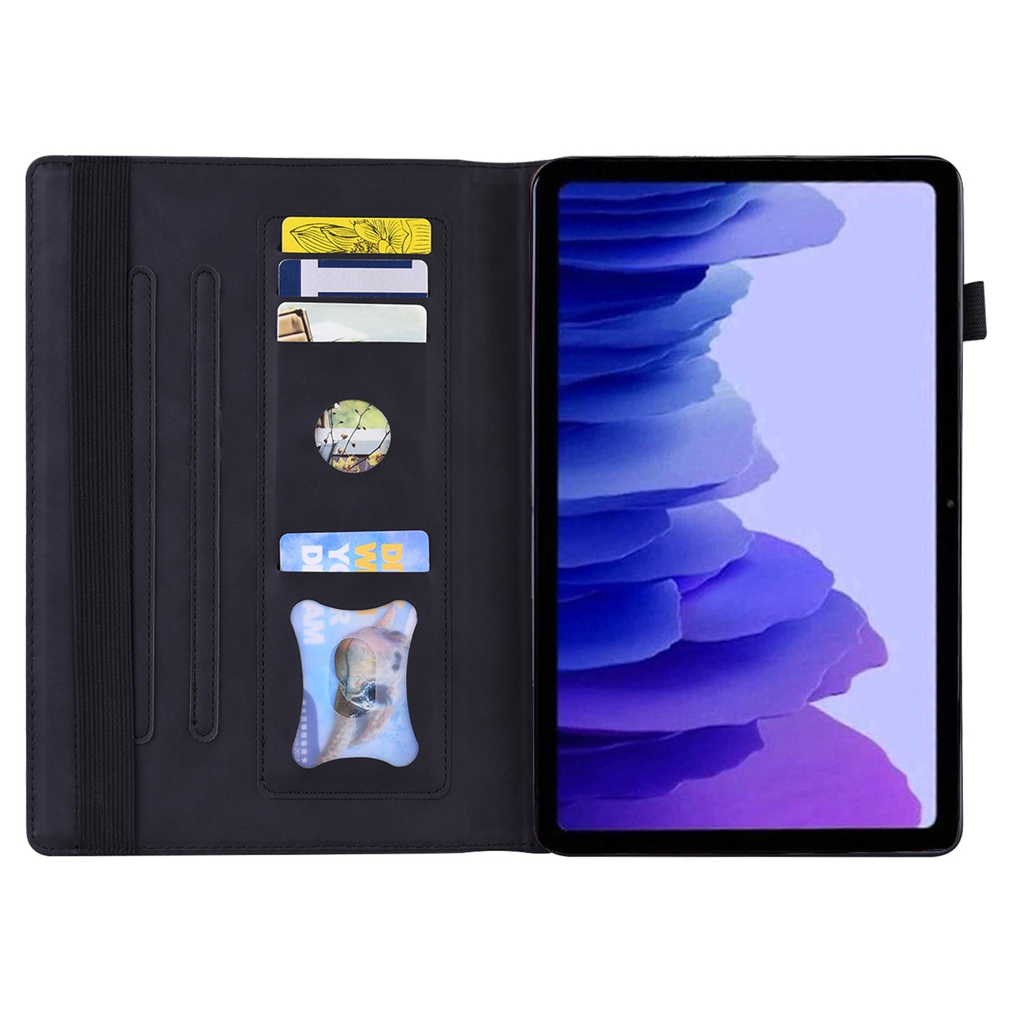 For Lenovo Tab P12 PU Leather Tablet Case Wallet Stand Full Protection Tablet Cover