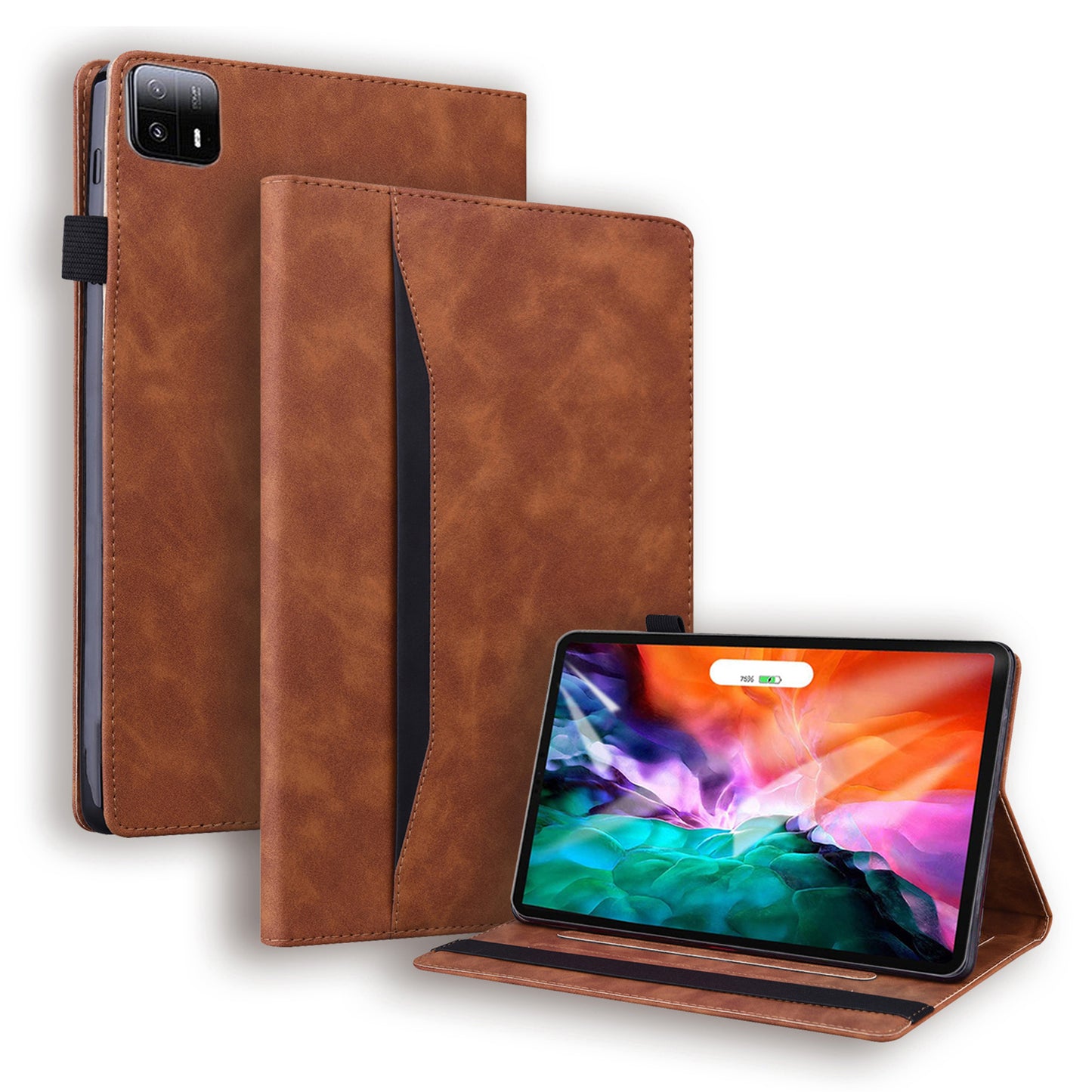 For Xiaomi Pad 6 Max 14 Wallet Tablet Case PU Leather Folding Stand Protective Tablet Cover