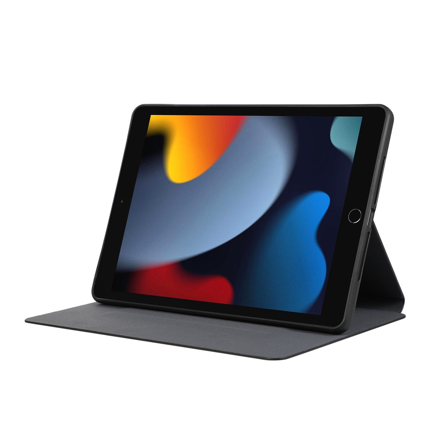 For iPad 10.2 (2021) / (2019) / (2020) PU Leather Flip Cover Anti-Dorp Auto Wake / Sleep Tablet Case with Stand