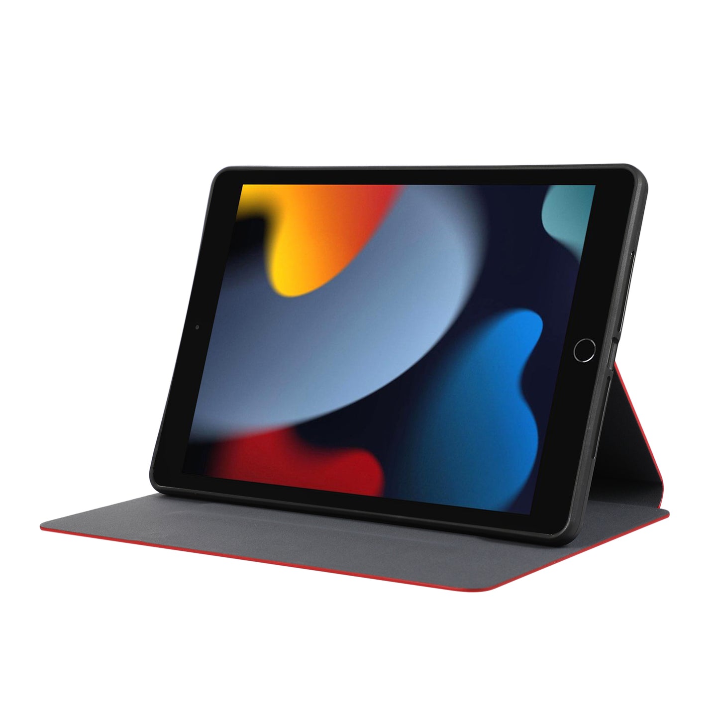 For iPad 10.2 (2021) / (2019) / (2020) PU Leather Flip Cover Anti-Dorp Auto Wake / Sleep Tablet Case with Stand