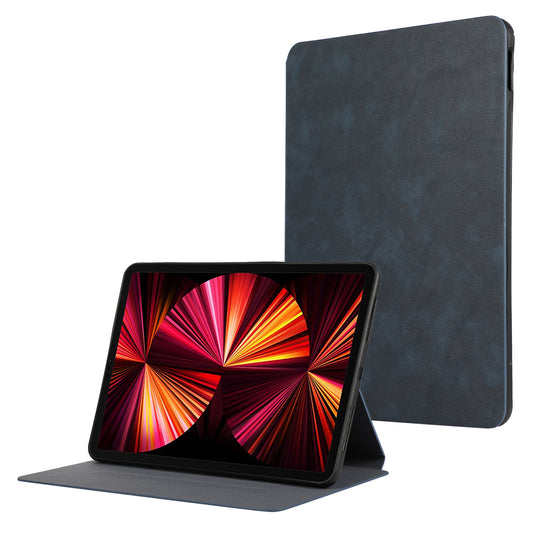 For iPad Pro 11 (2020) / (2021) / (2022) / iPad Air (2020) / (2022) Protective Case Anti-Scratch Auto Wake / Sleep PU Leather Tablet Cover with Stand