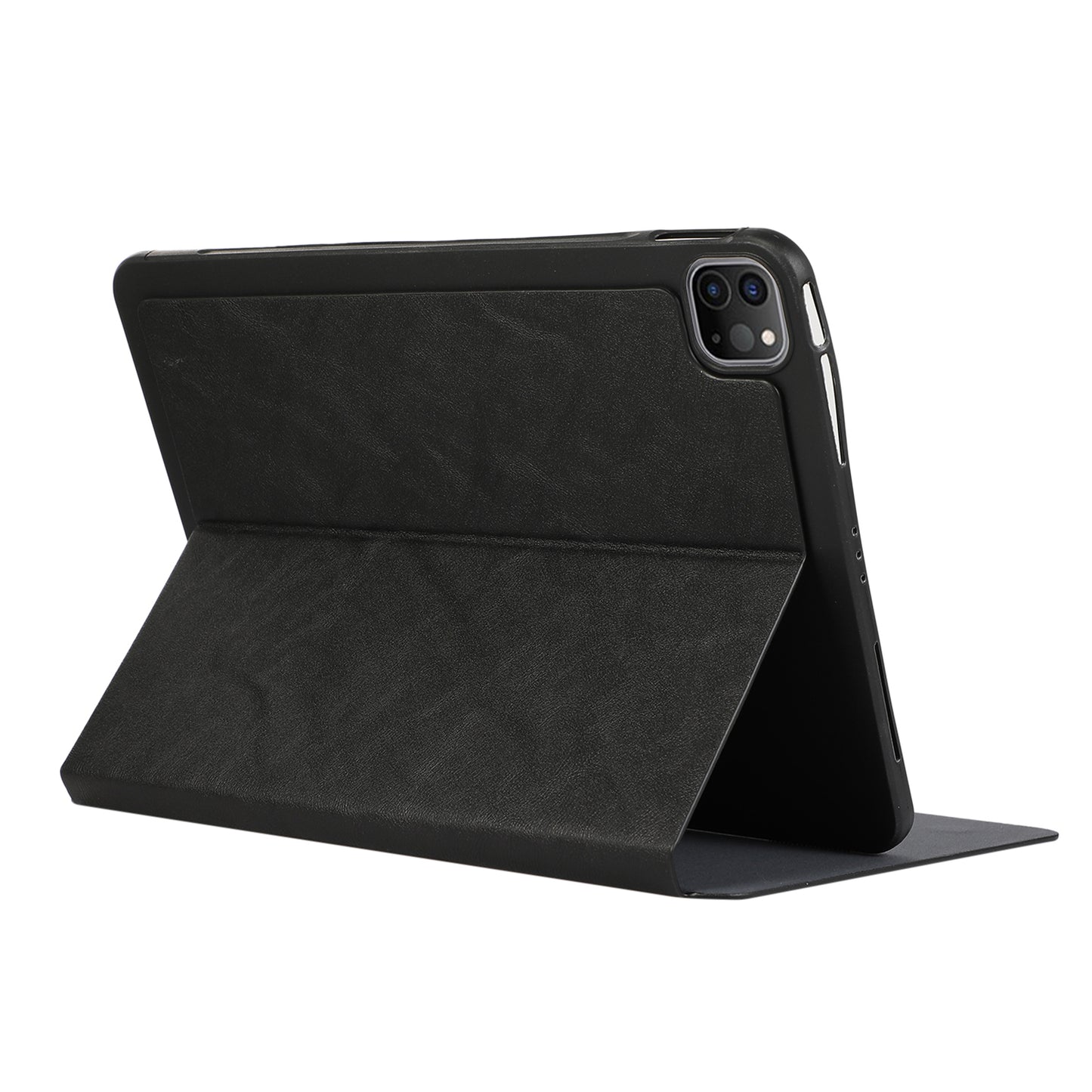 For iPad Pro 11 (2020) / (2021) / (2022) / iPad Air (2020) / (2022) Protective Case Anti-Scratch Auto Wake / Sleep PU Leather Tablet Cover with Stand