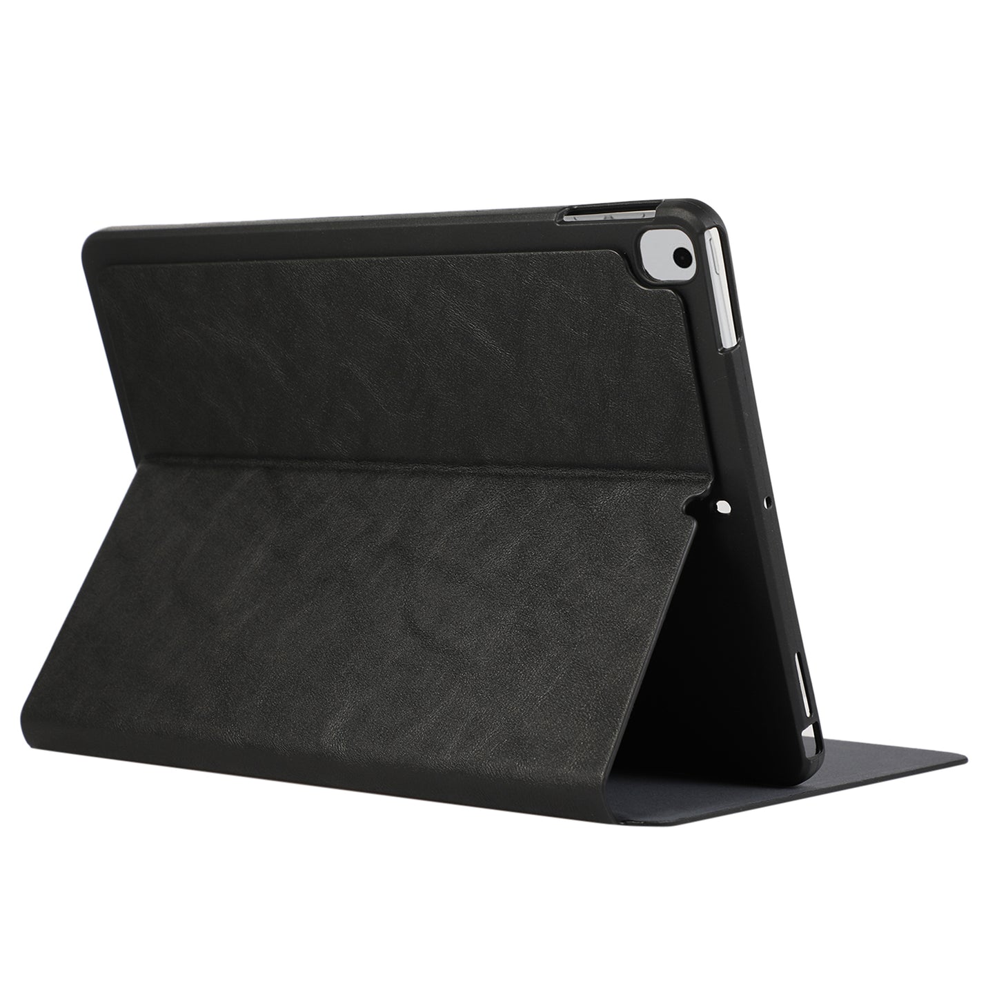 For iPad Air (2013) / Air 2 / iPad 9.7-inch (2017) / (2018) Anti-Dorp PU Leather Cover Auto Wake / Sleep Tablet Case with Stand