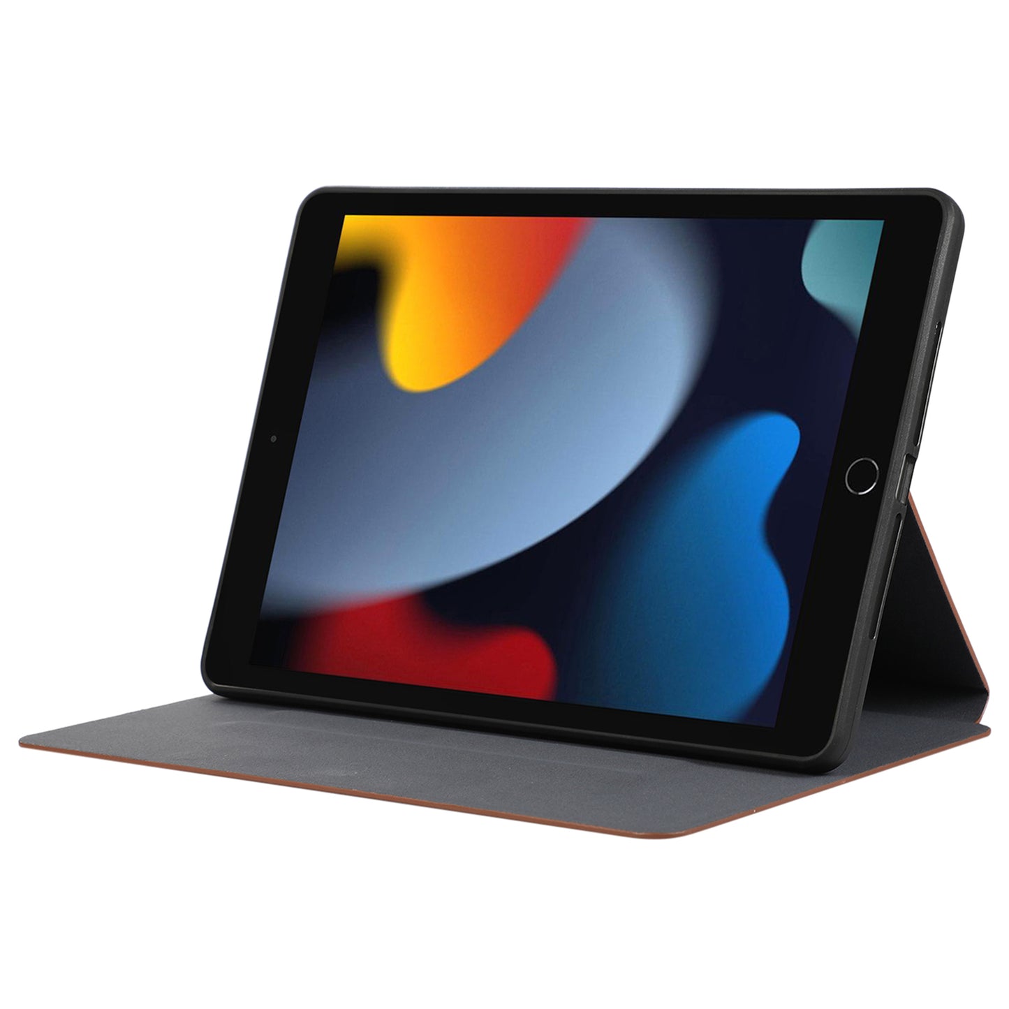 For iPad Air (2013) / Air 2 / iPad 9.7-inch (2017) / (2018) Anti-Dorp PU Leather Cover Auto Wake / Sleep Tablet Case with Stand