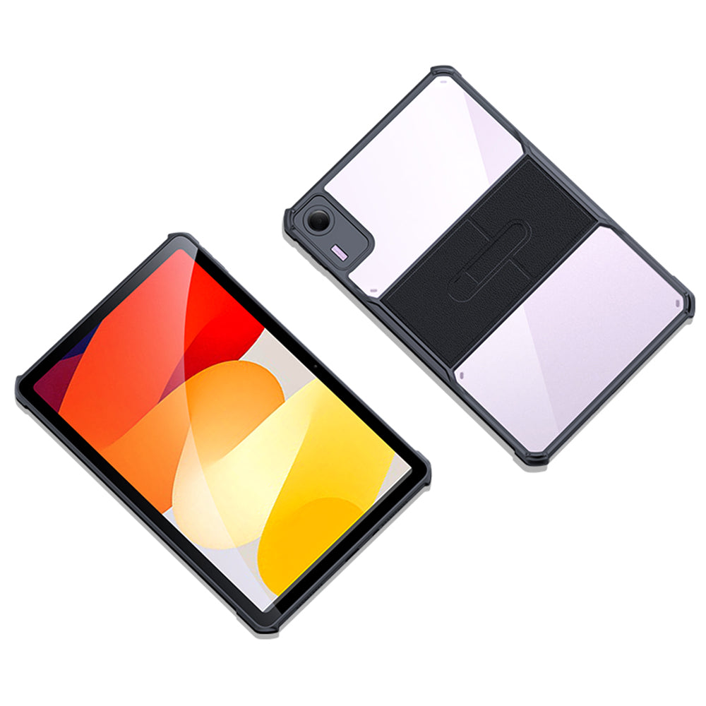 XUNDD For Xiaomi Redmi Pad SE Anti-Drop Kickstand Case TPU+Acrylic Shockproof Tablet Cover