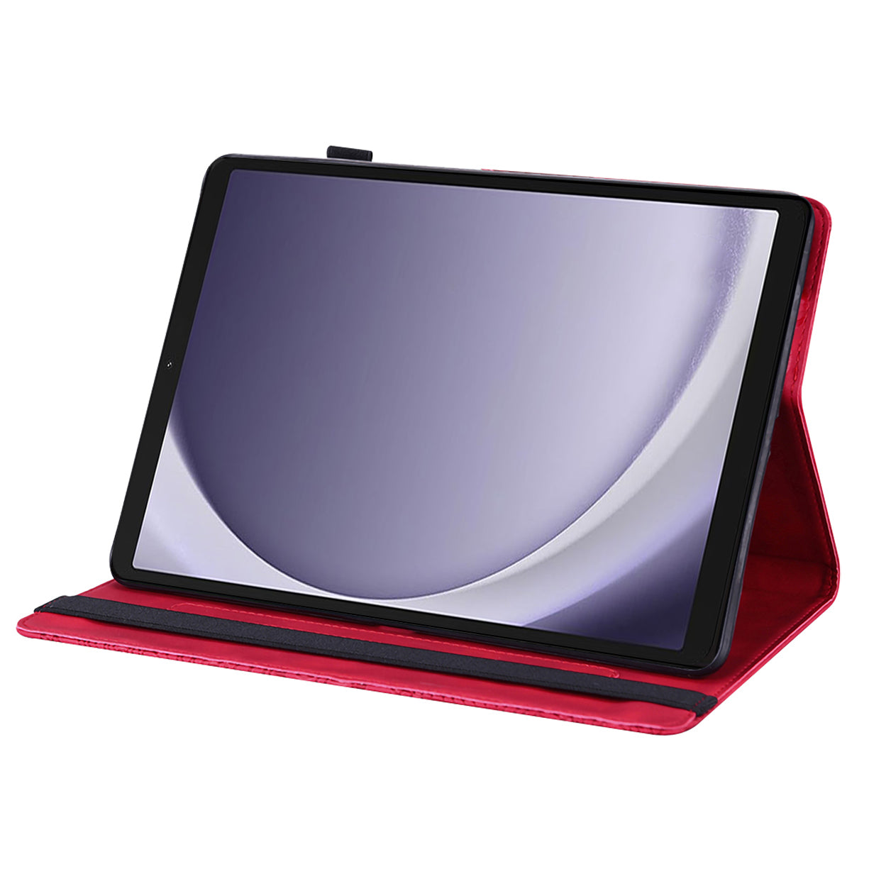 For Samsung Galaxy Tab A9 Case Flower Imprint Tablet Stand Cover