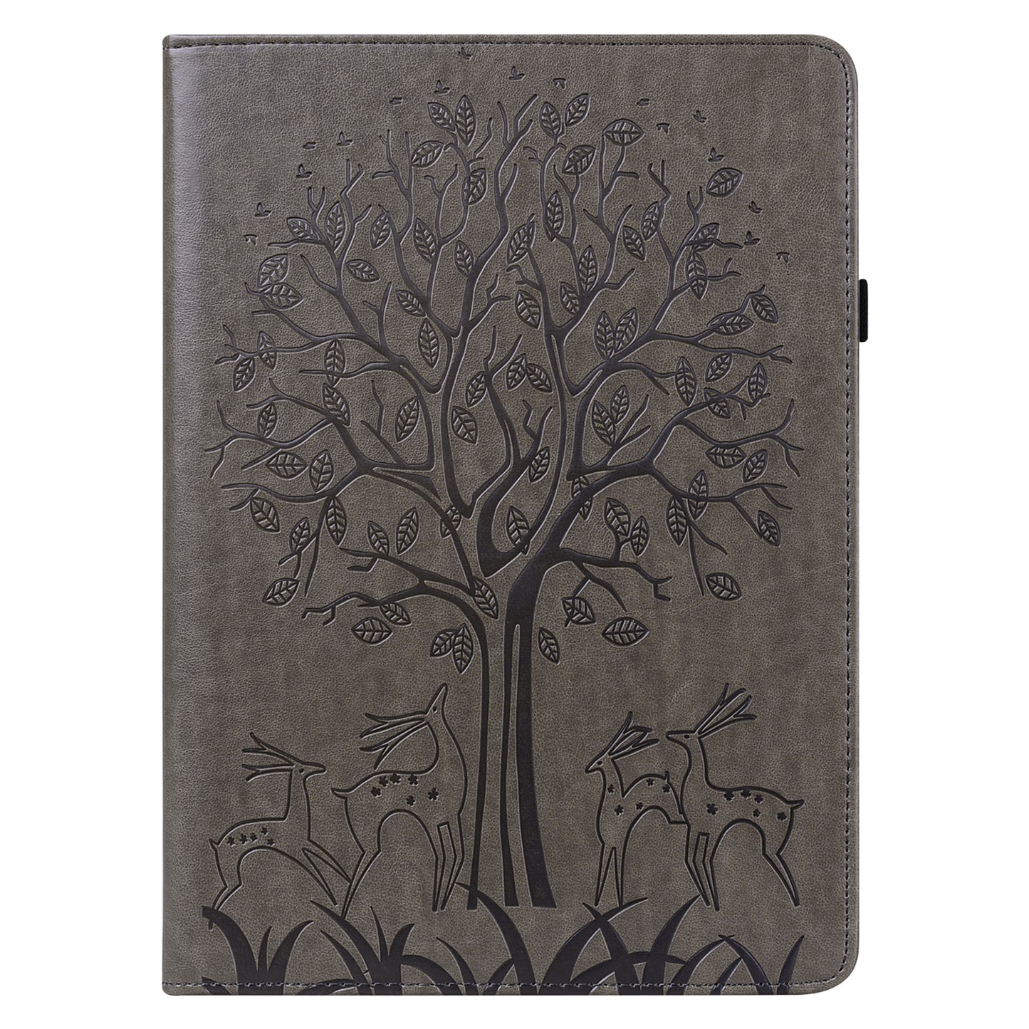 For Samsung Galaxy Tab A9+ Cover Imprinted Stand PU Leather Card Holder Tablet Case