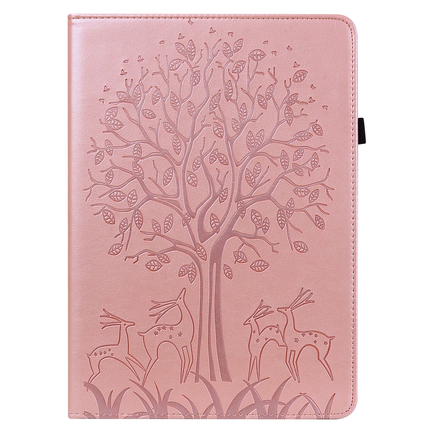 For Samsung Galaxy Tab A9+ Cover Imprinted Stand PU Leather Card Holder Tablet Case
