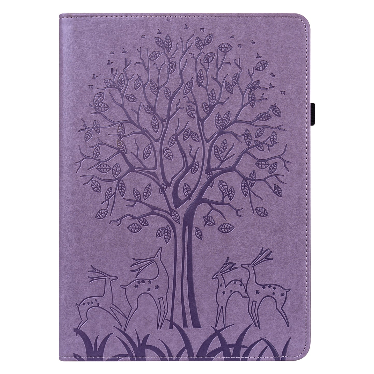 For Samsung Galaxy Tab A9+ Cover Imprinted Stand PU Leather Card Holder Tablet Case