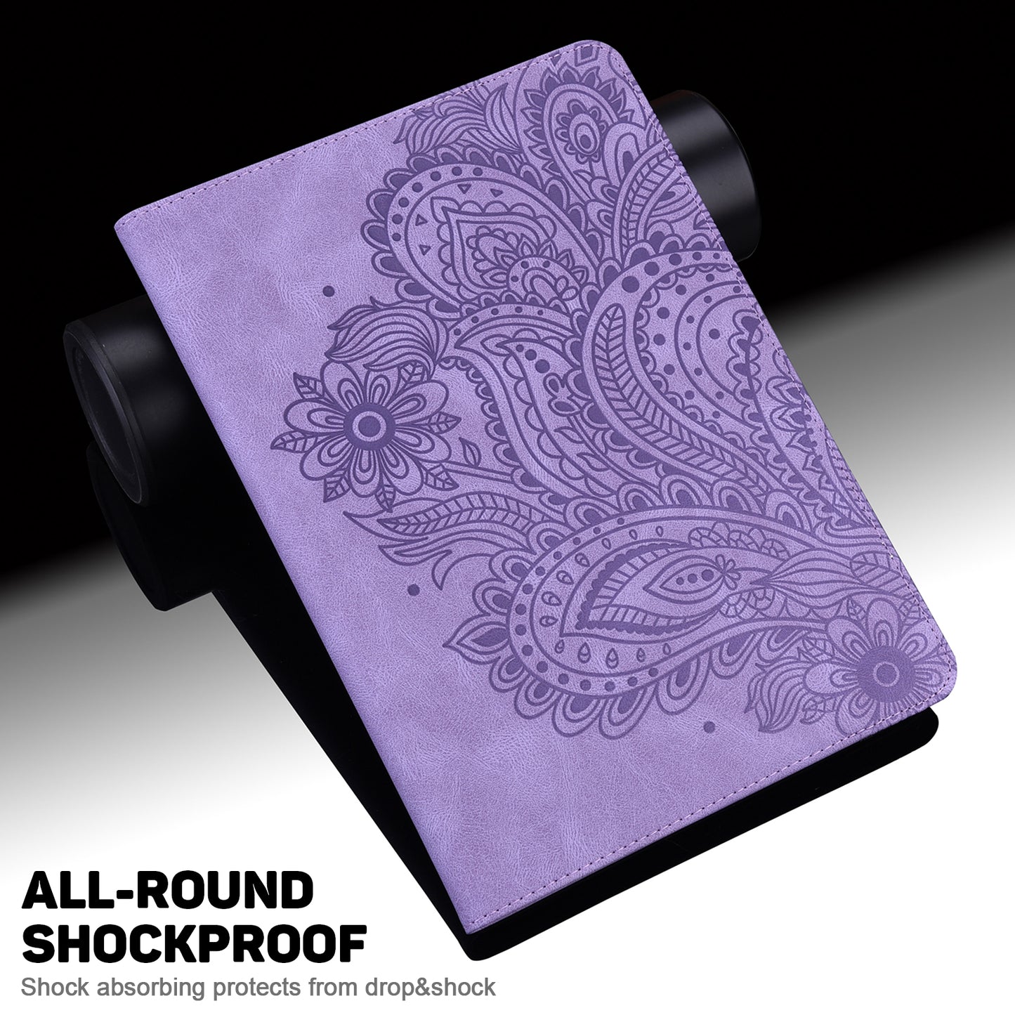 For Samsung Galaxy Tab A9+ Case PU Leather Card Holder Tablet Cover