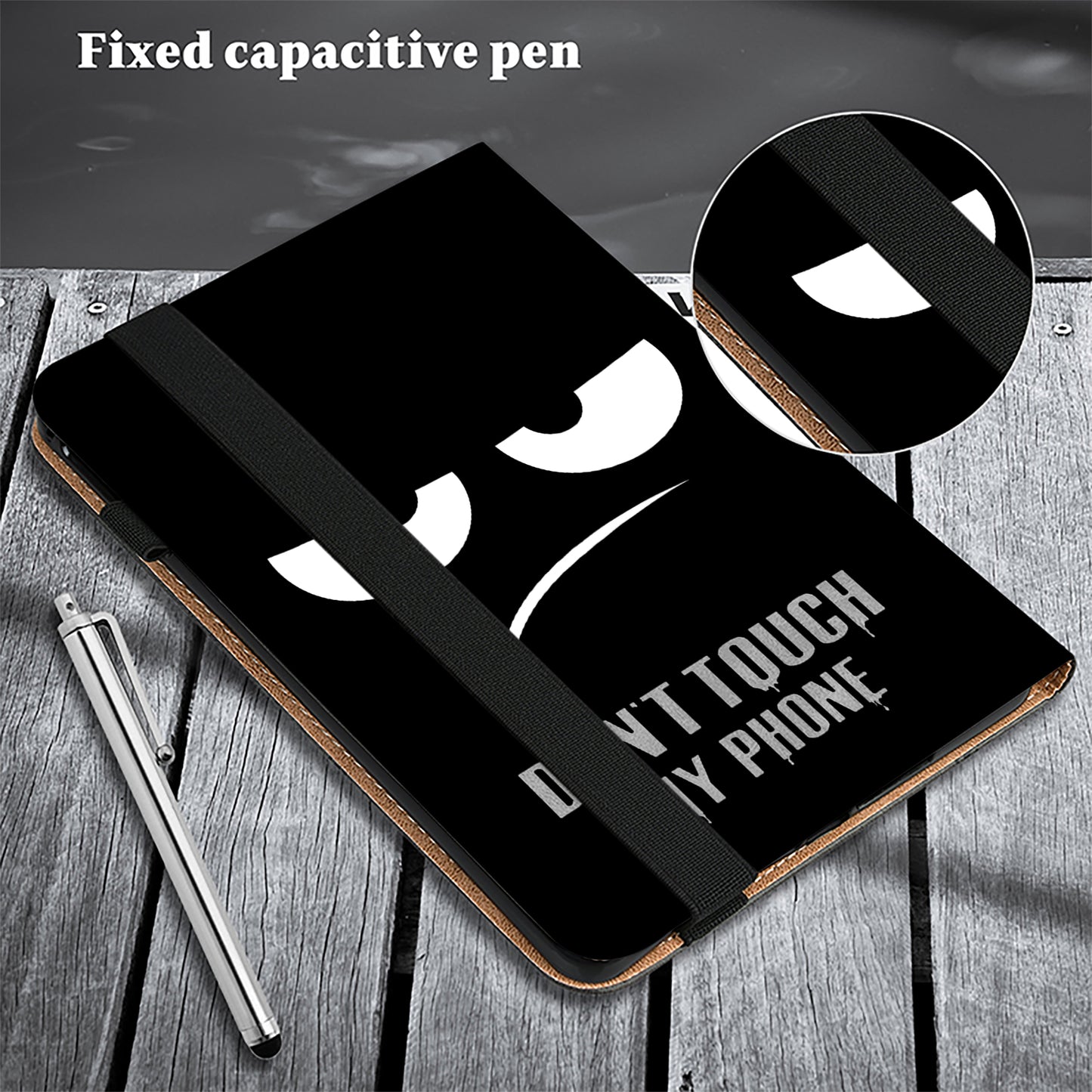 For Xiaomi Redmi Pad SE Case Stand Card Slot Pattern Printing PU Leather Tablet Cover